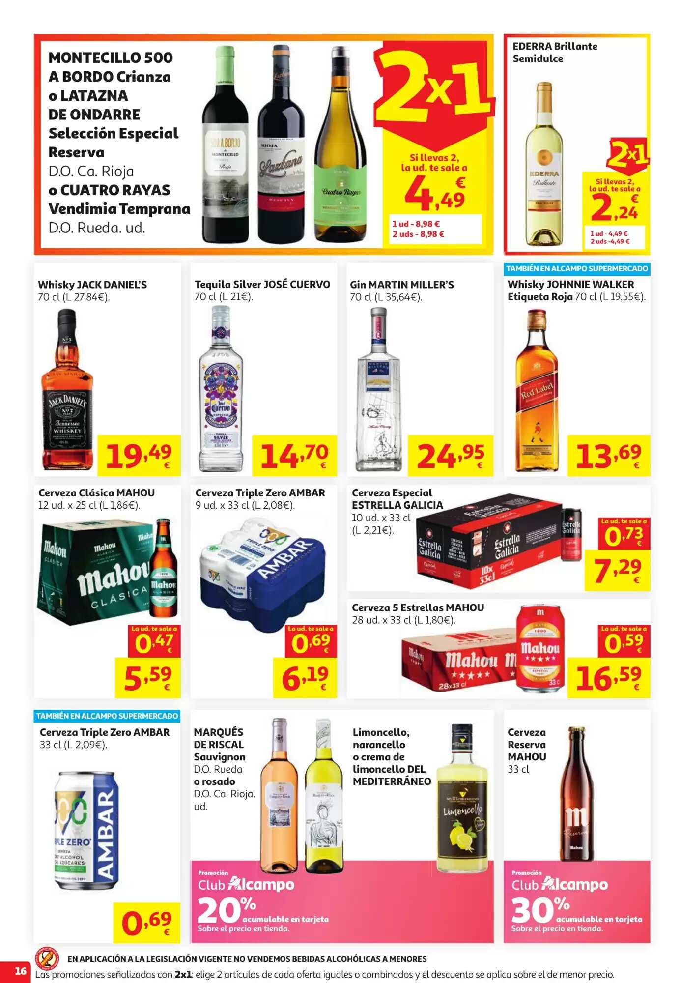 Folleto promocional de Alcampo válido desde el 30/07/2026 - Página 16.