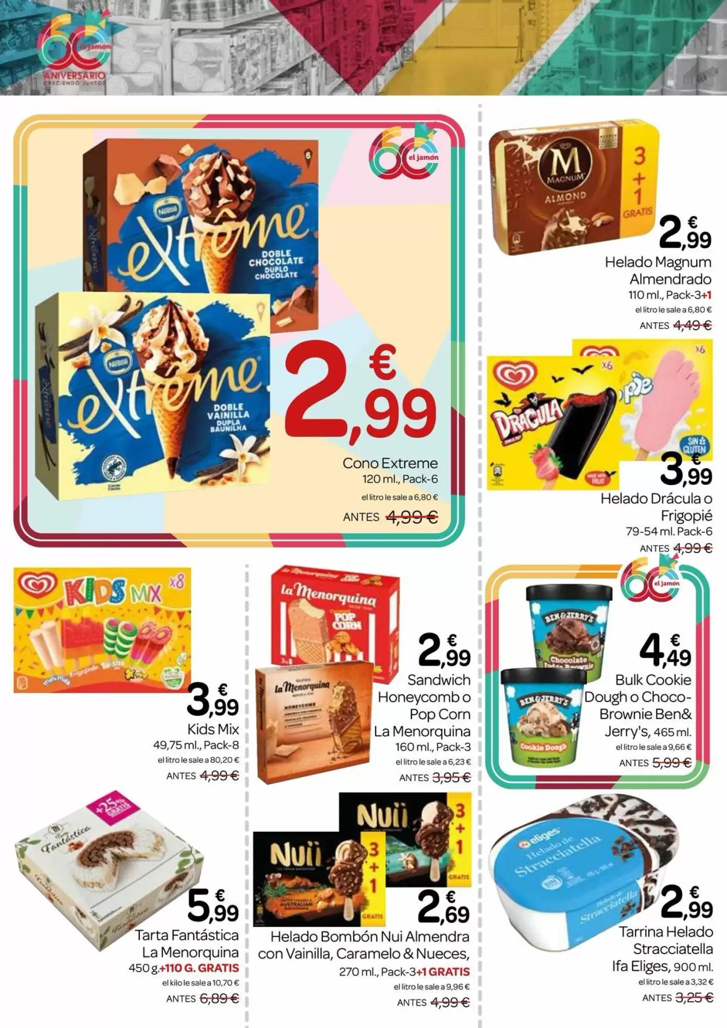 Folleto promocional de Supermercados El Jamón válido desde el 30/07/2026 - Página 12.