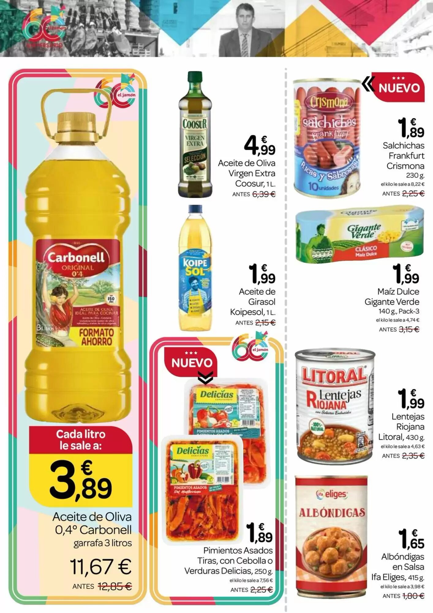 Folleto promocional de Supermercados El Jamón válido desde el 30/07/2026 - Página 14.