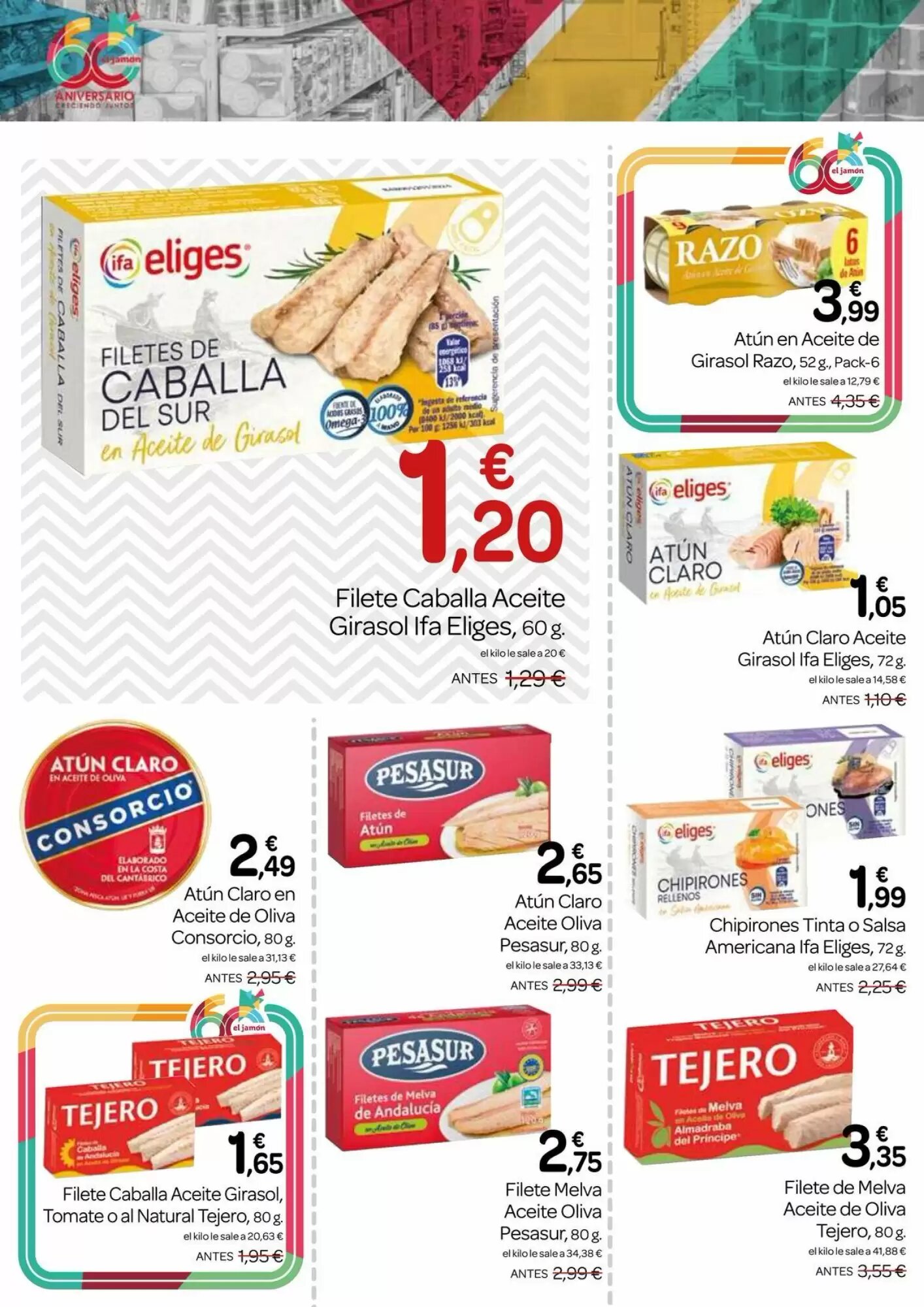 Folleto promocional de Supermercados El Jamón válido desde el 30/07/2026 - Página 18.
