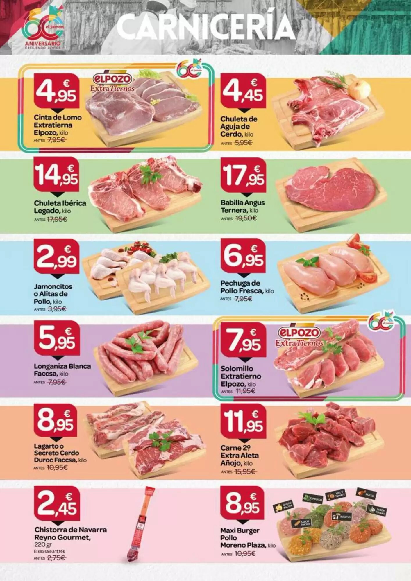 Folleto promocional de Supermercados El Jamón válido desde el 30/07/2026 - Página 2.