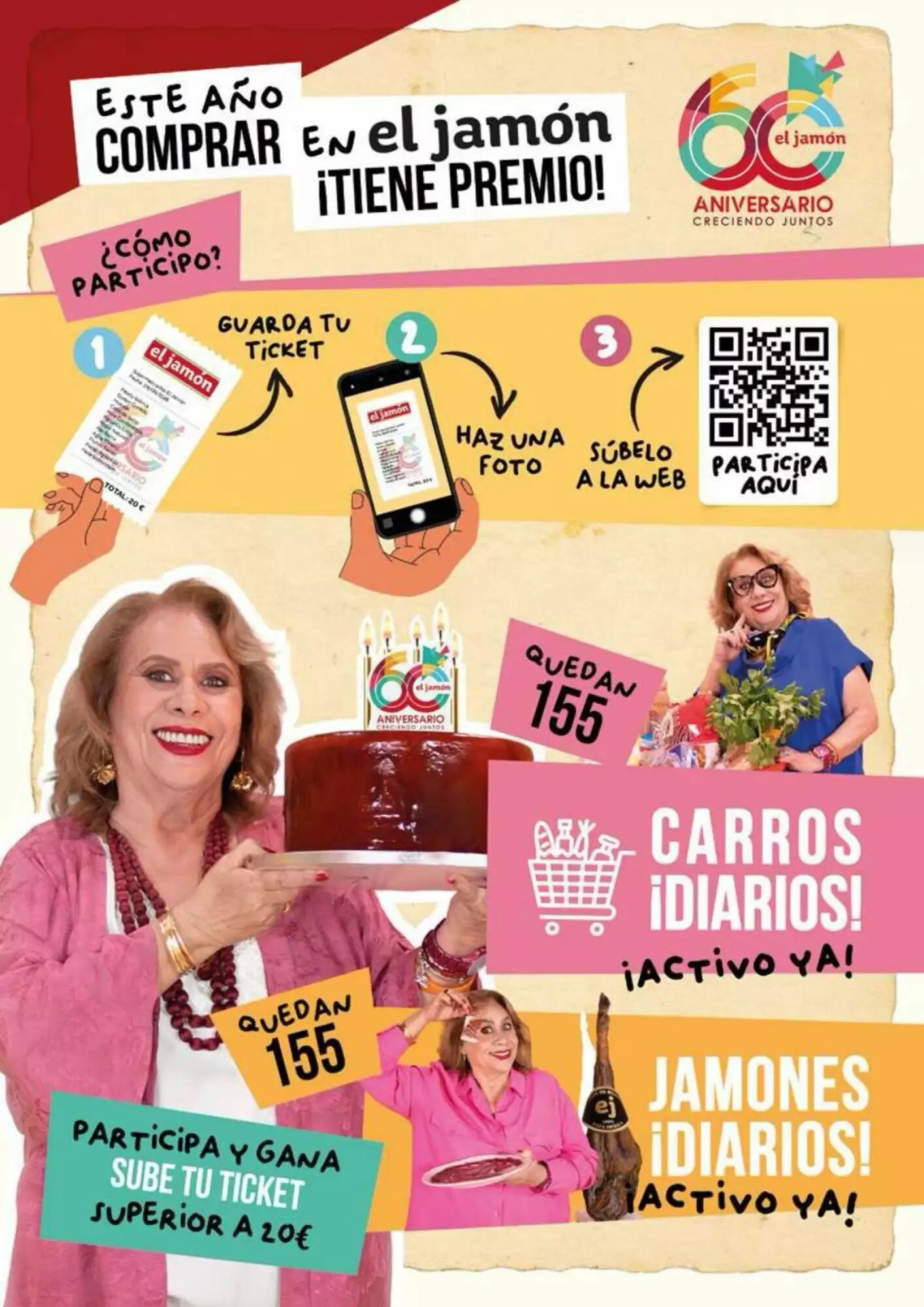 Folleto promocional de Supermercados El Jamón válido desde el 30/07/2026 - Página 22.