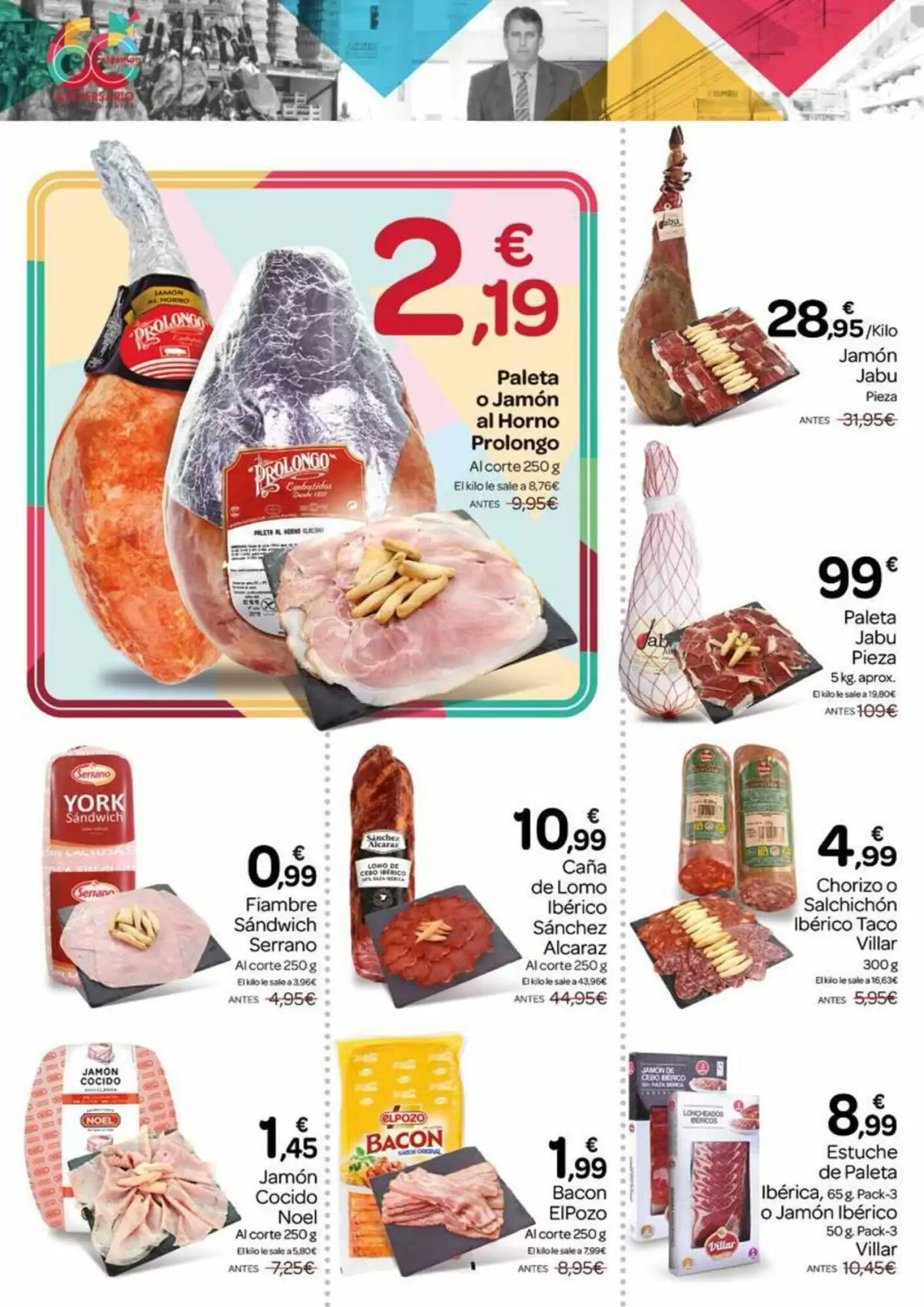 Folleto promocional de Supermercados El Jamón válido desde el 30/07/2026 - Página 28.