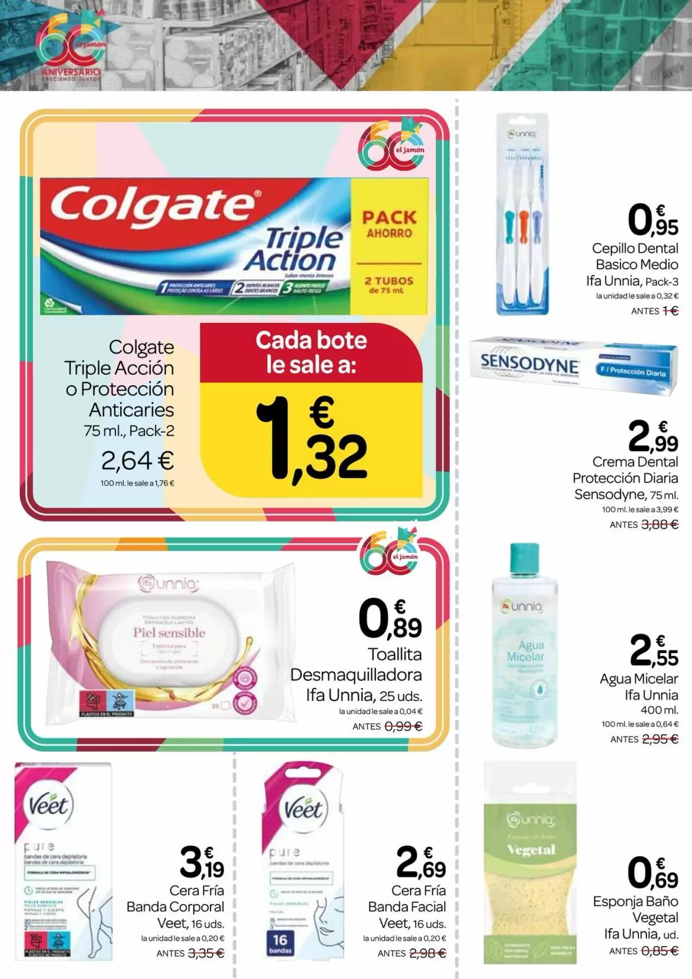 Folleto promocional de Supermercados El Jamón válido desde el 30/07/2026 - Página 38.