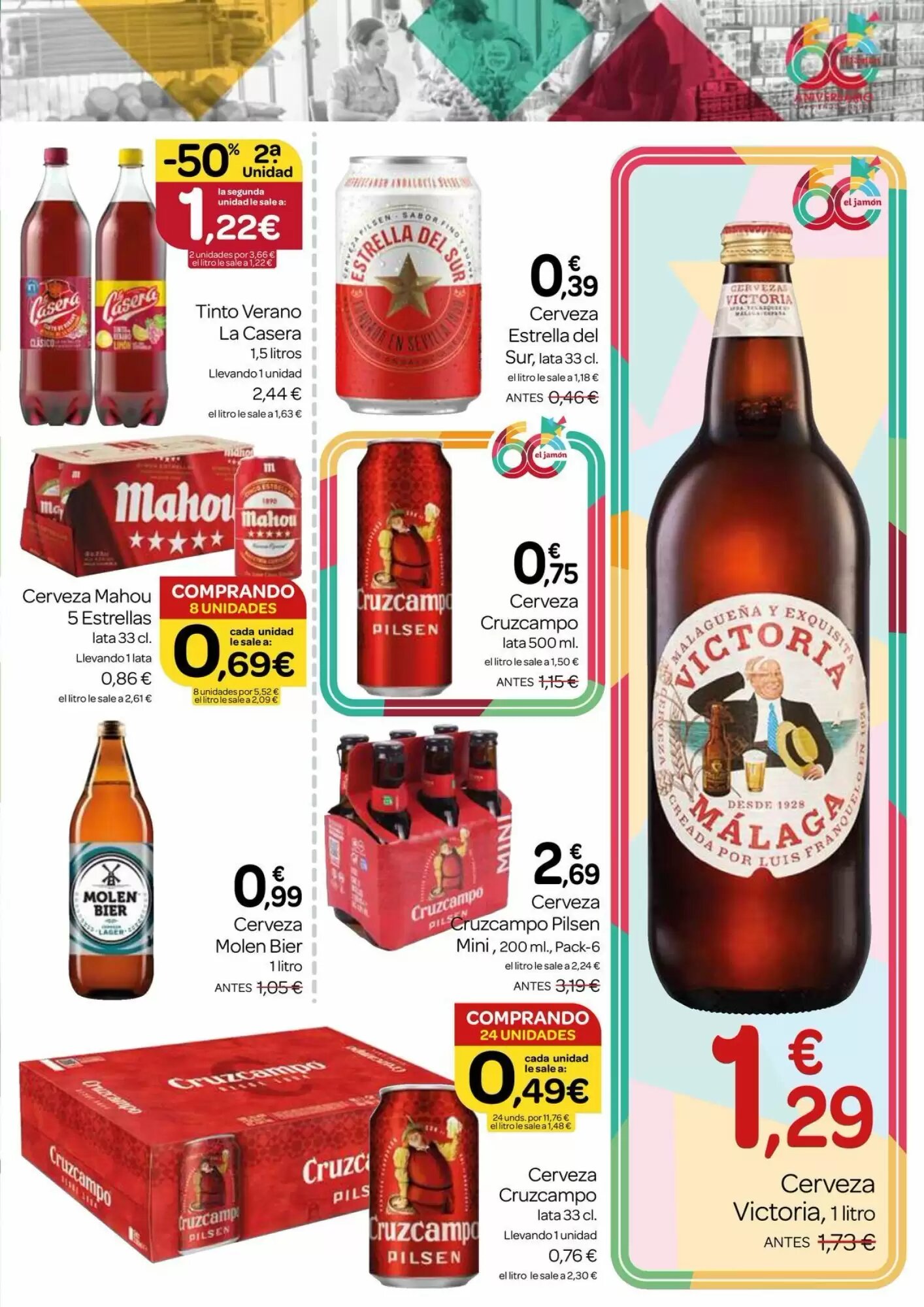 Folleto promocional de Supermercados El Jamón válido desde el 30/07/2026 - Página 5.