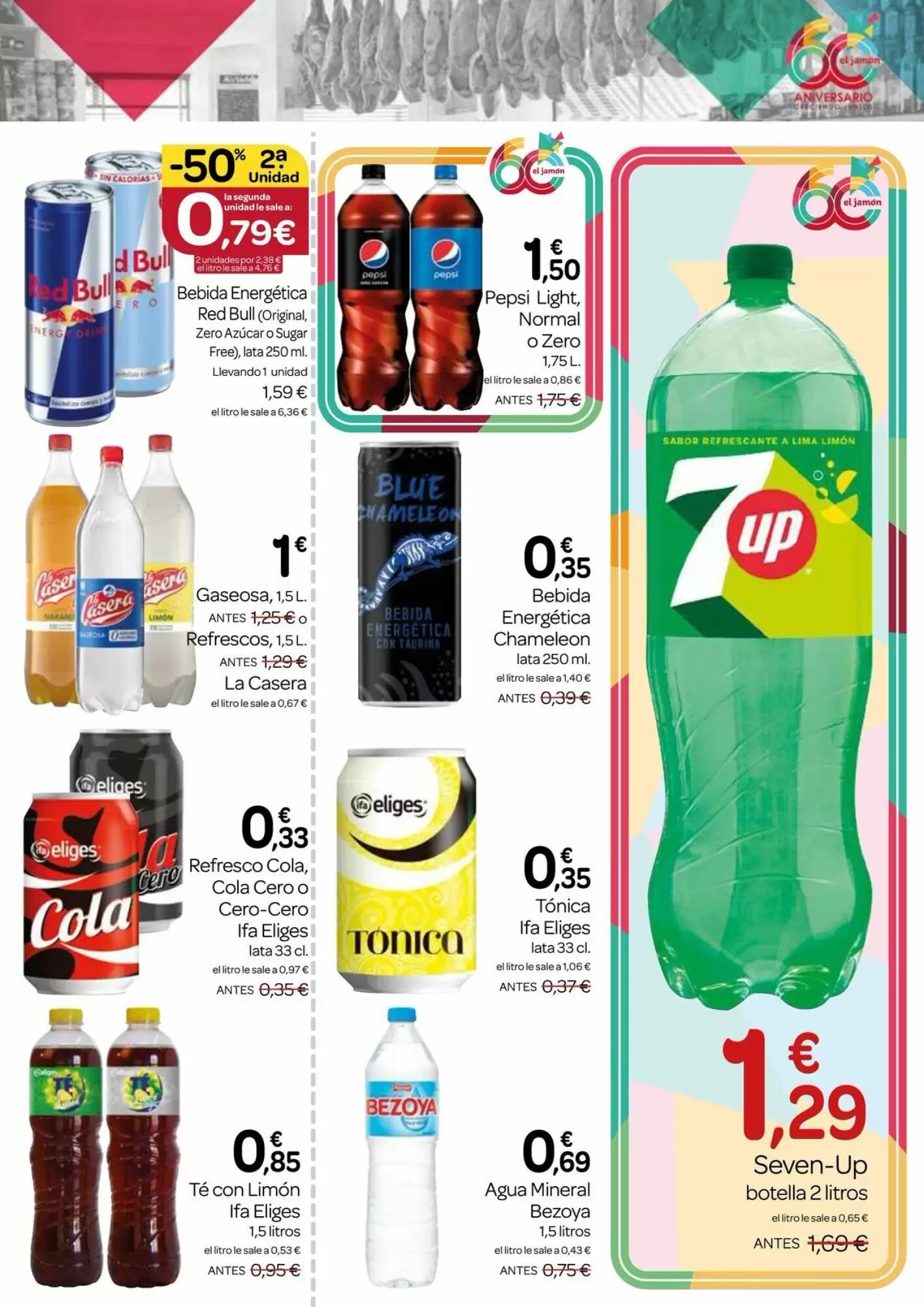 Folleto promocional de Supermercados El Jamón válido desde el 30/07/2026 - Página 7.