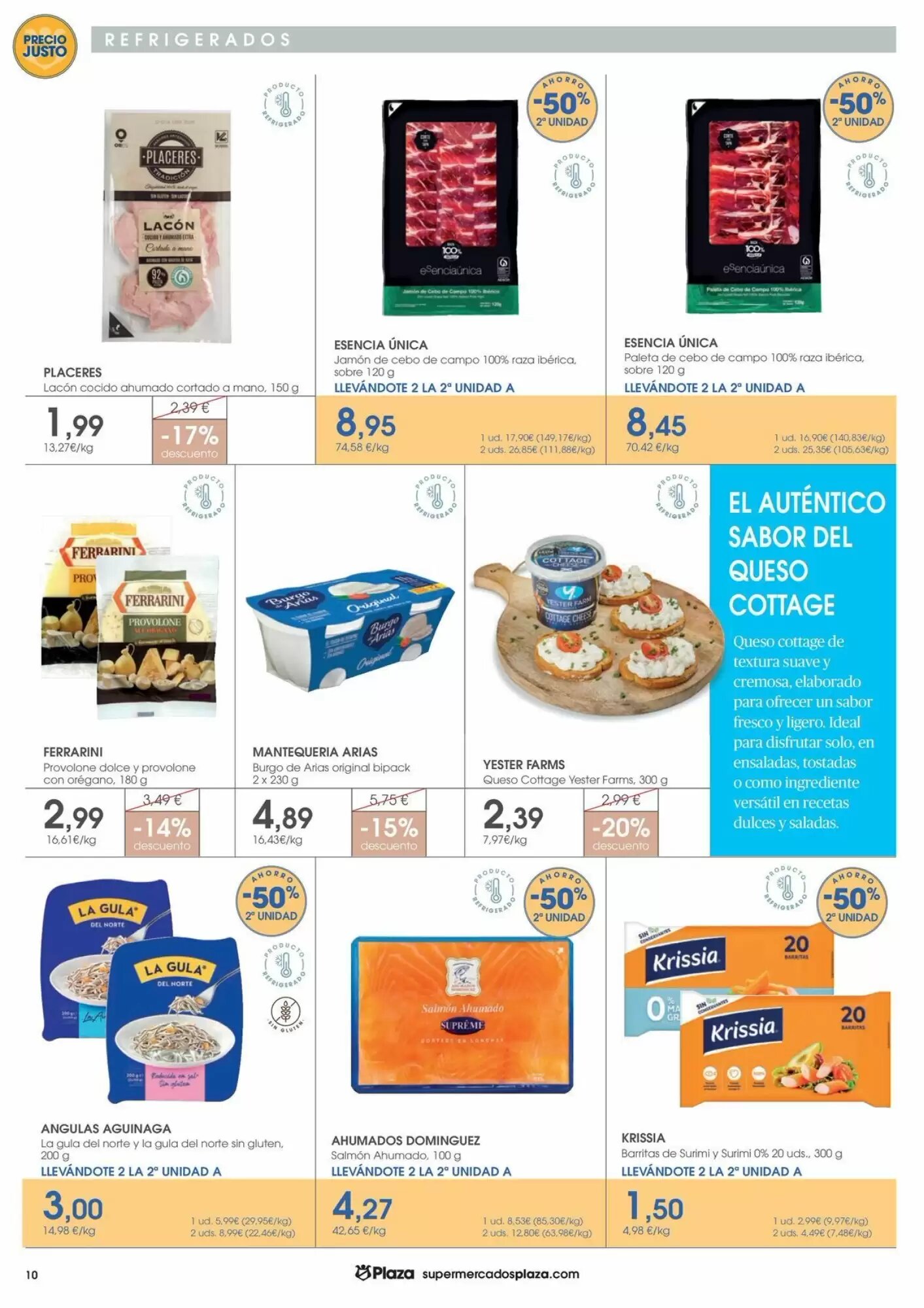Folleto promocional de Supermercados Plaza válido desde el 30/07/2026 - Página 10.