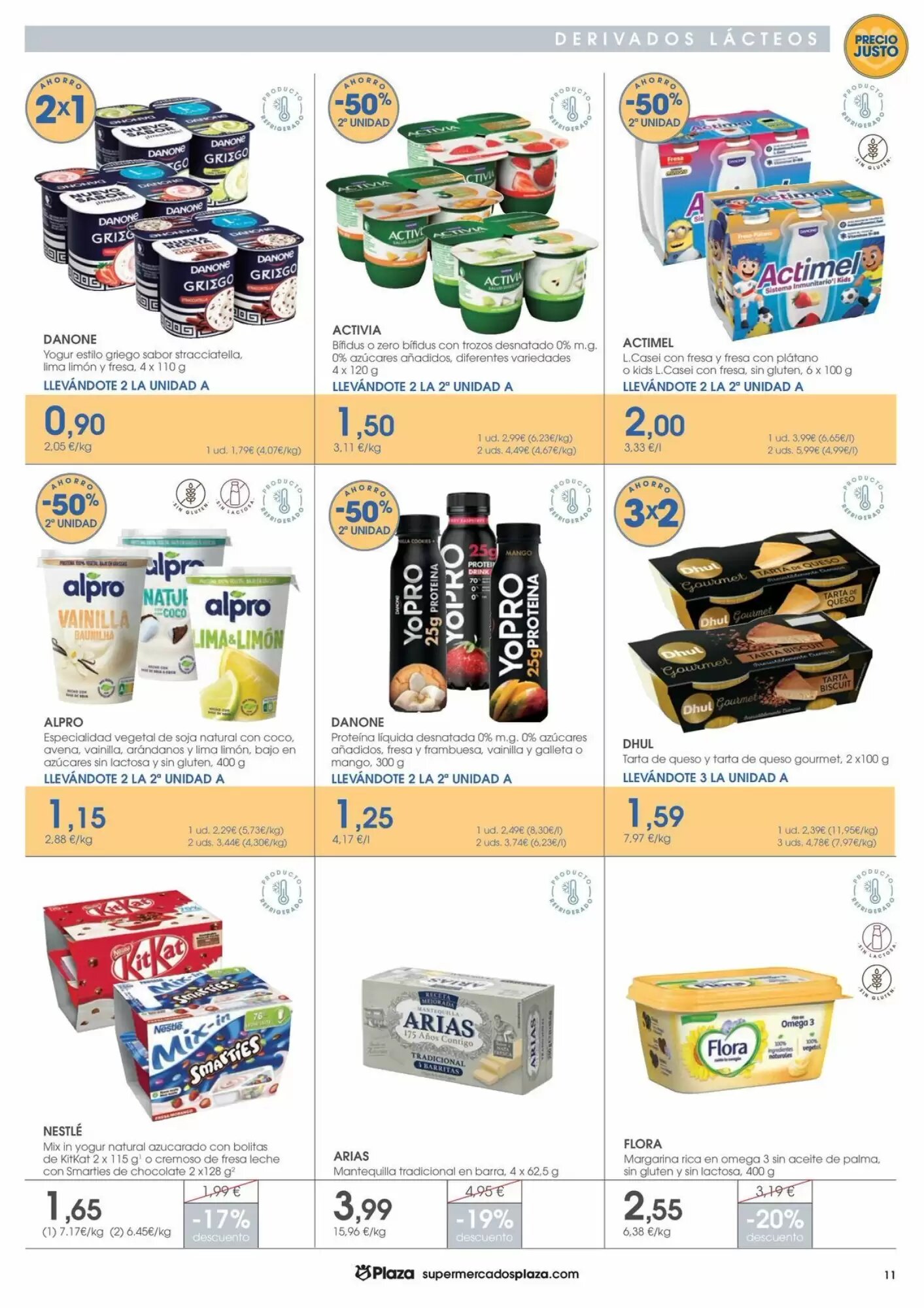 Folleto promocional de Supermercados Plaza válido desde el 30/07/2026 - Página 11.