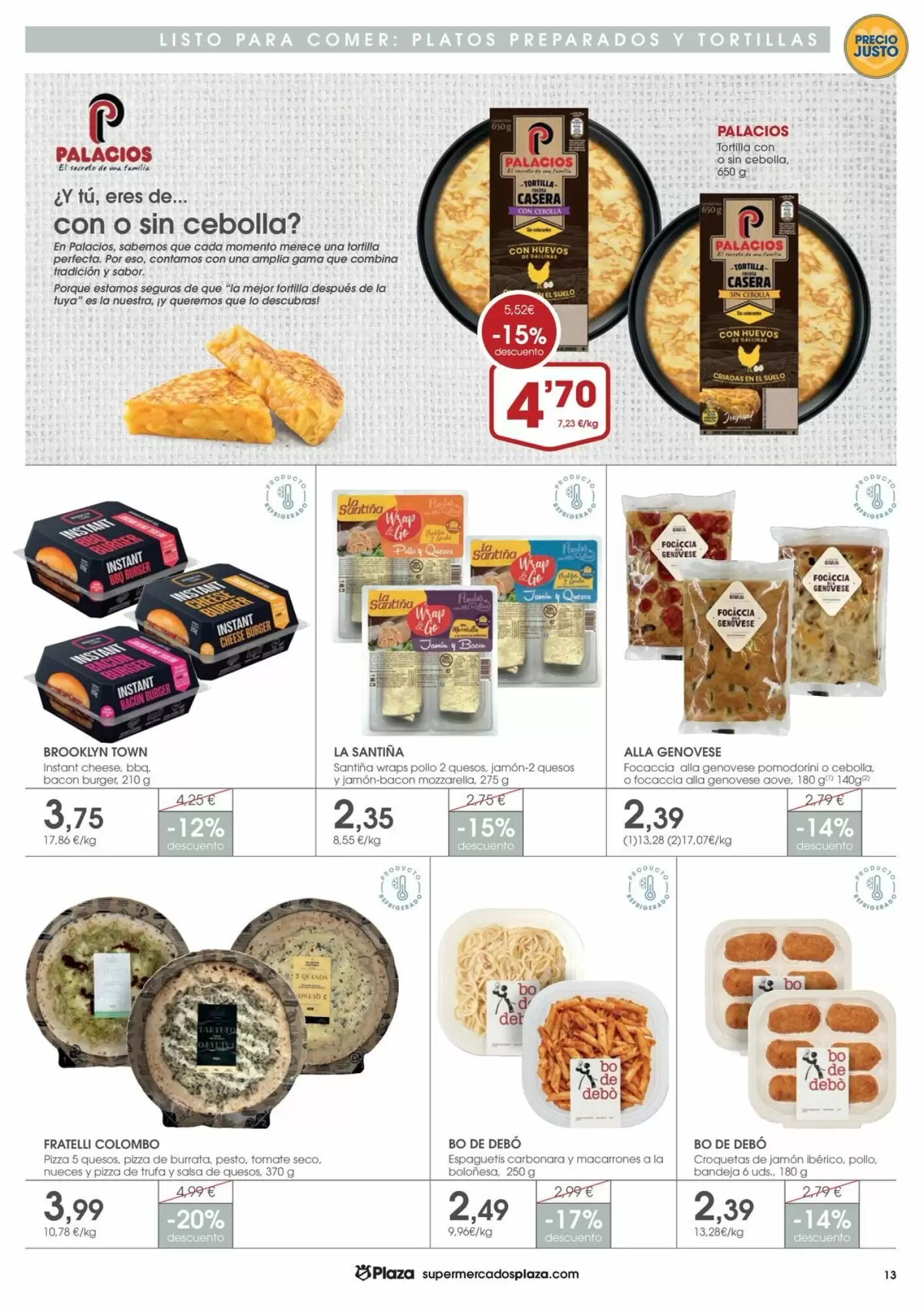 Folleto promocional de Supermercados Plaza válido desde el 30/07/2026 - Página 13.