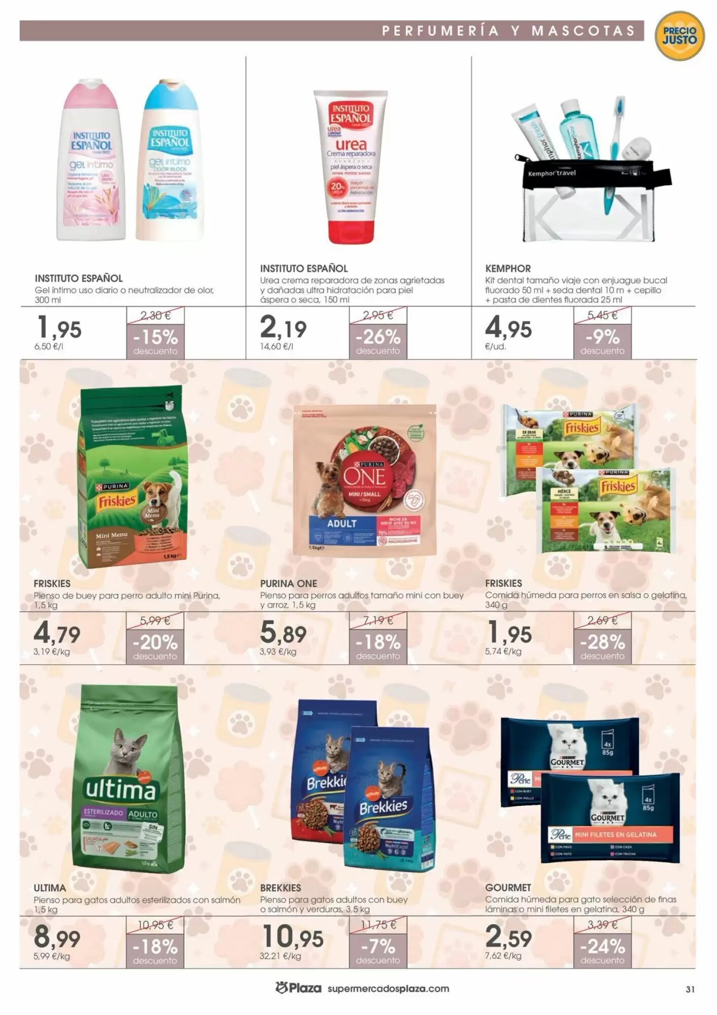Folleto promocional de Supermercados Plaza válido desde el 30/07/2026 - Página 31.
