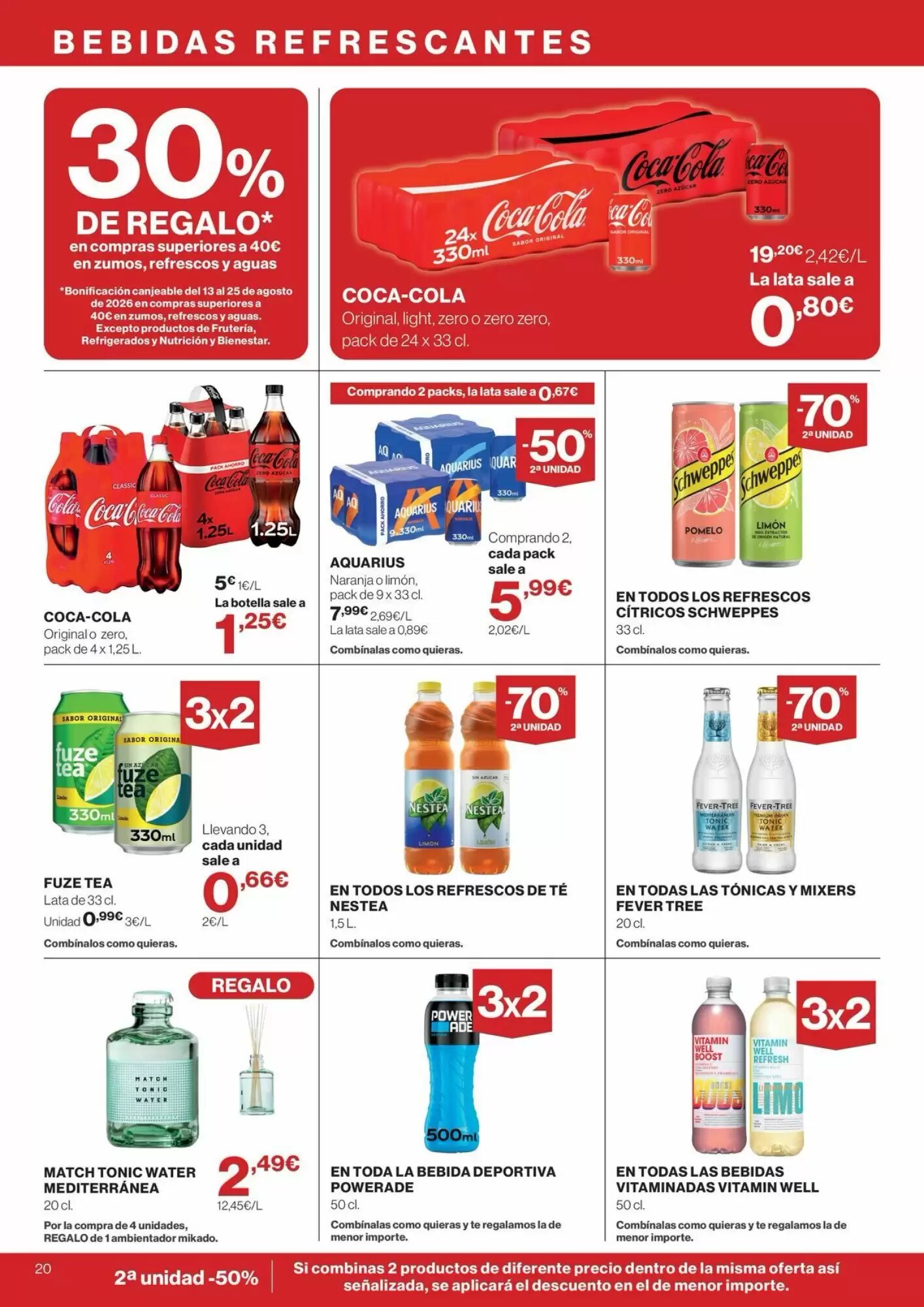 Folleto promocional de El Corte Inglés válido desde el 30/07/2026 - Página 20.