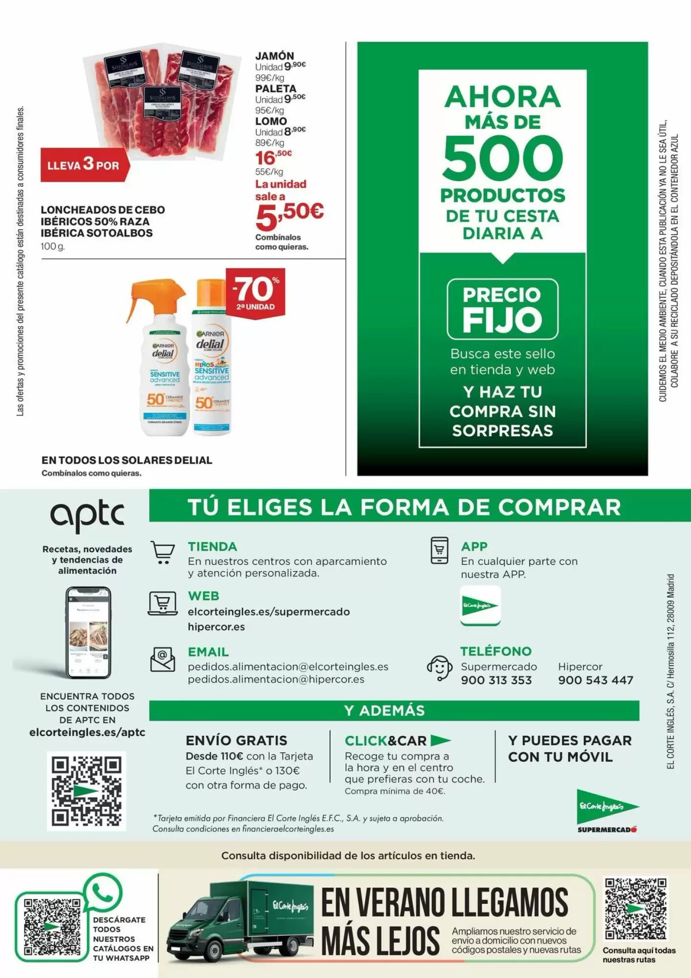 Folleto promocional de El Corte Inglés válido desde el 30/07/2026 - Página 28.