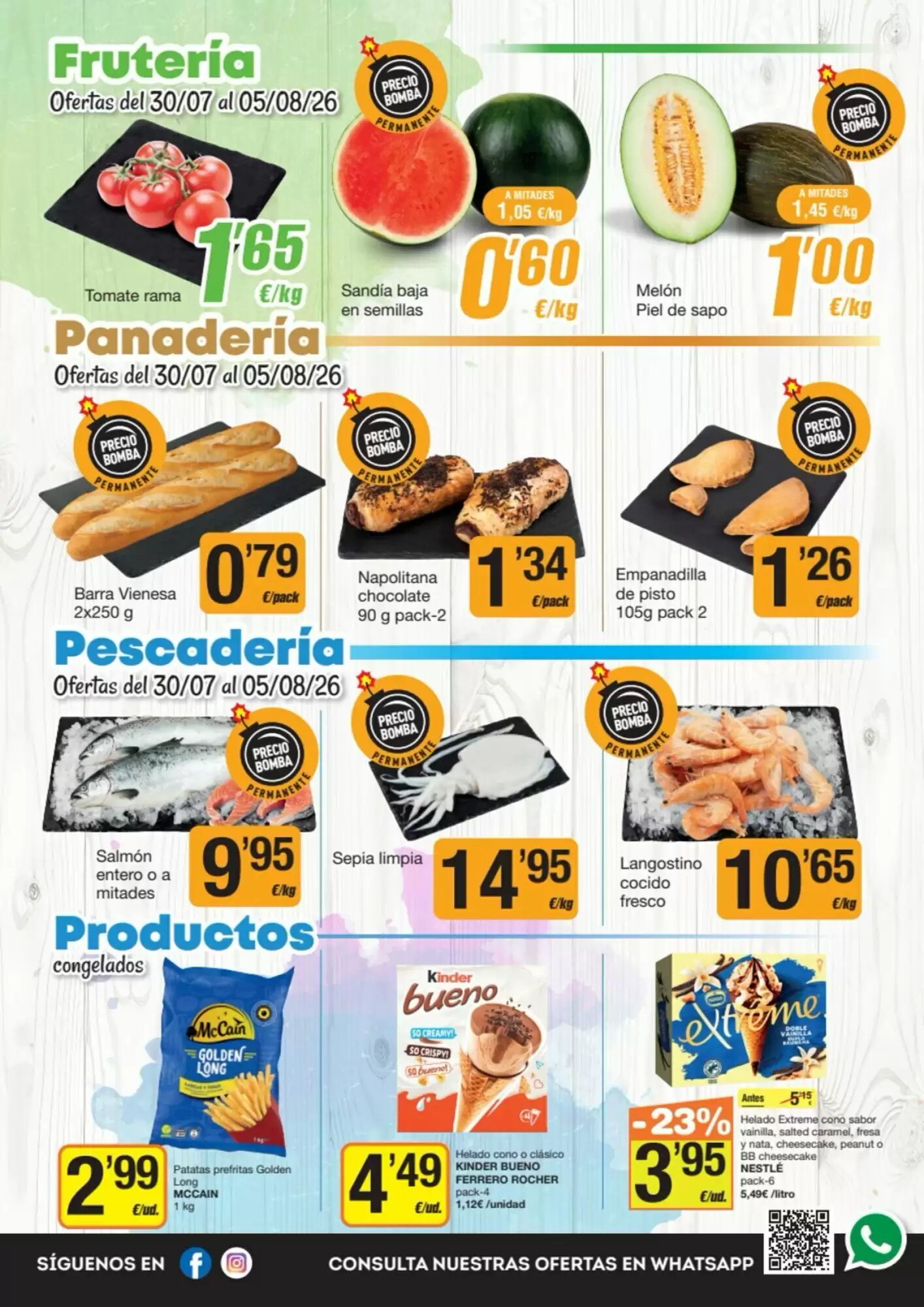 Folleto promocional de Economy Cash válido desde el 30/07/2026 - Página 2.