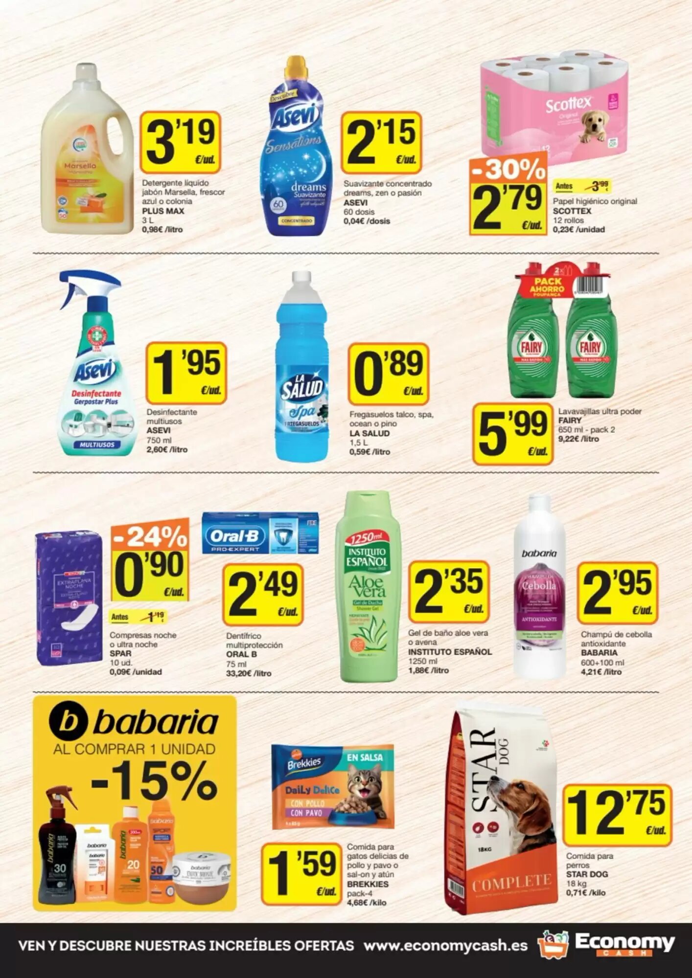 Folleto promocional de Economy Cash válido desde el 30/07/2026 - Página 7.