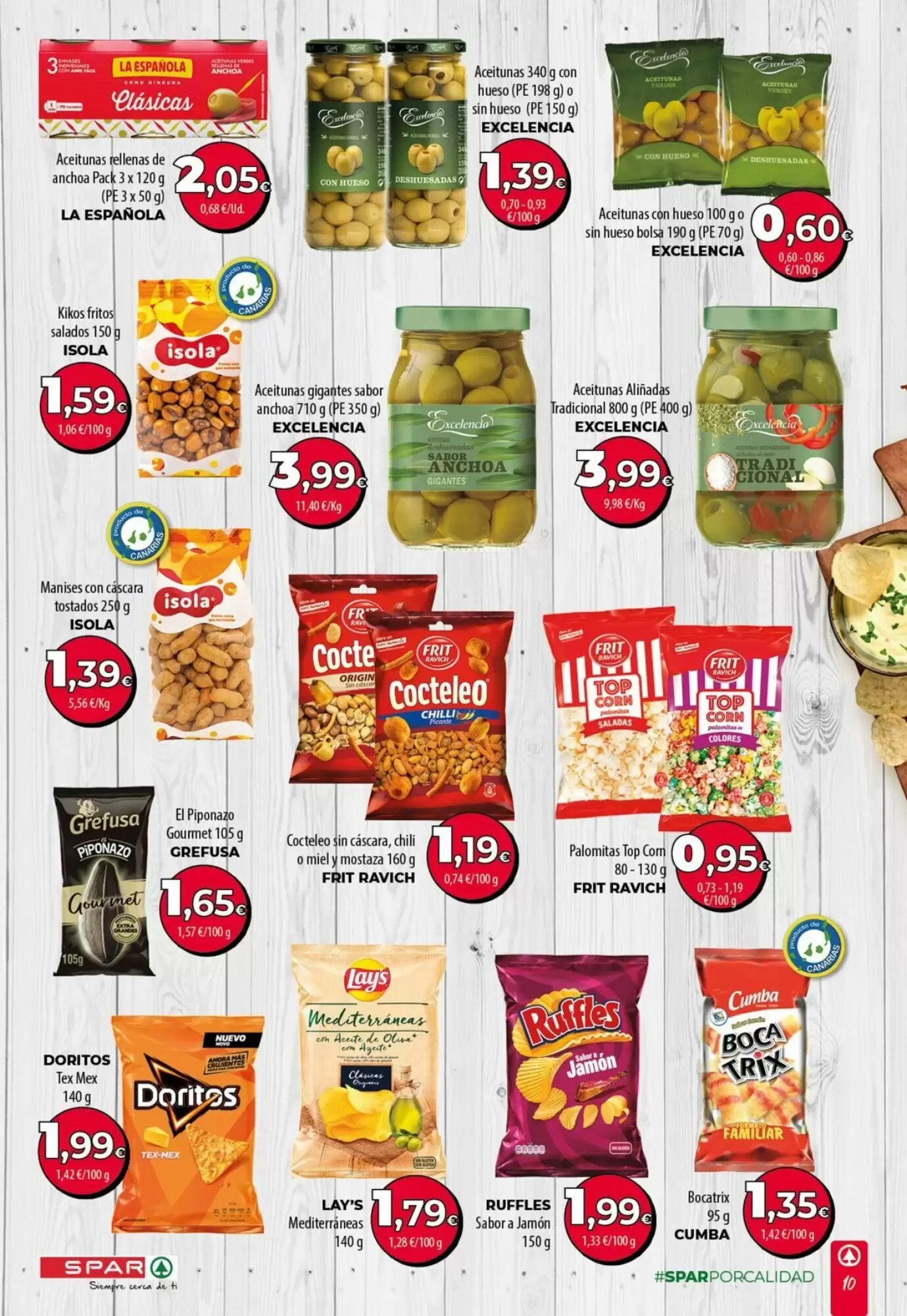Folleto promocional de Spar válido desde el 30/07/2026 - Página 10.