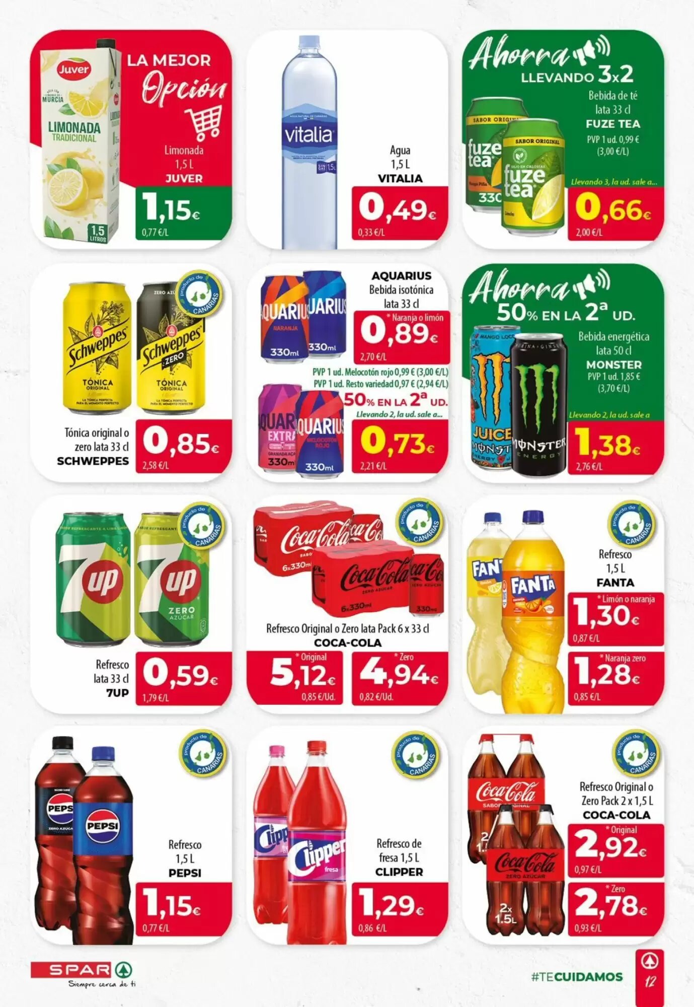 Folleto promocional de Spar válido desde el 30/07/2026 - Página 12.