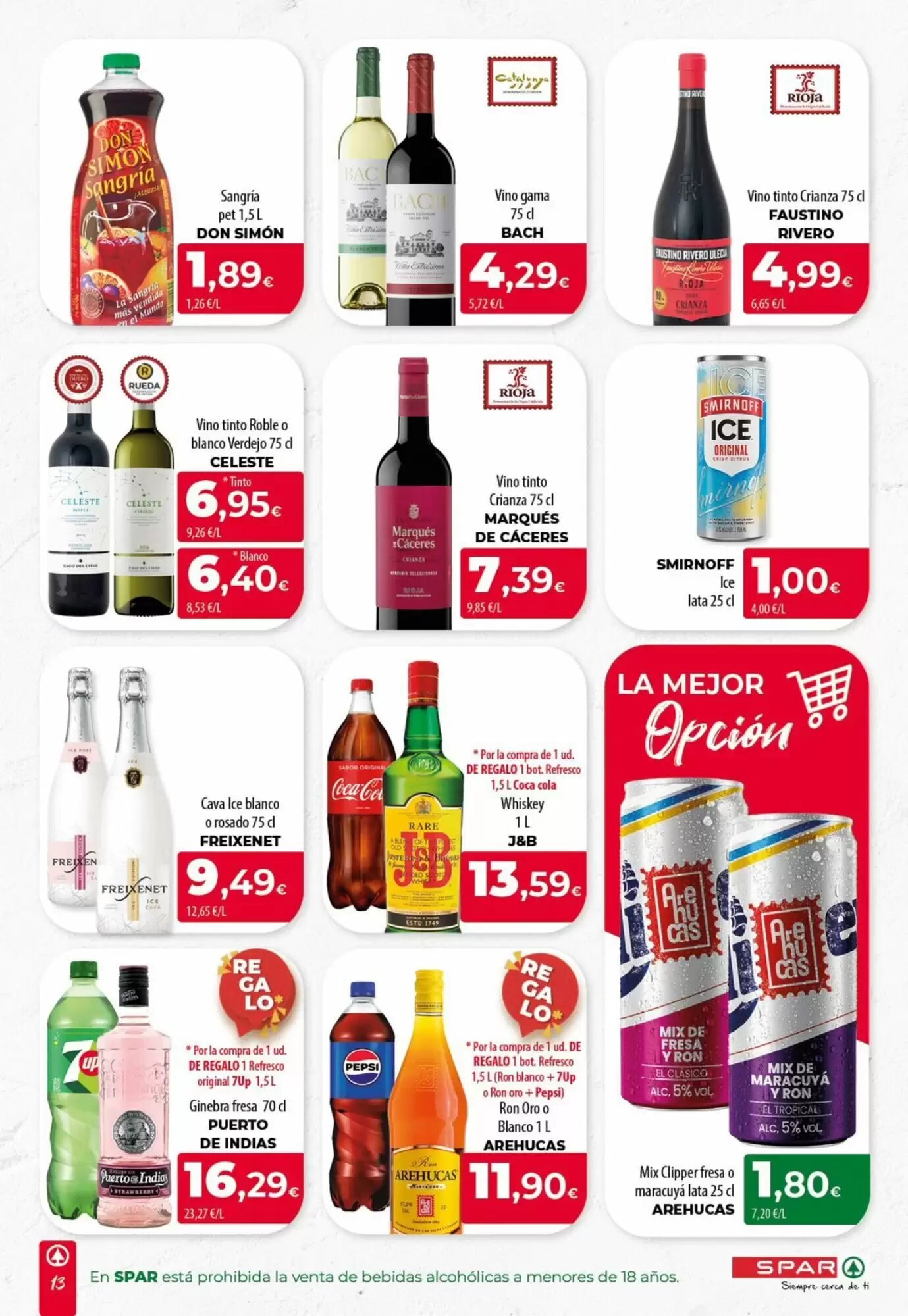 Folleto promocional de Spar válido desde el 30/07/2026 - Página 13.