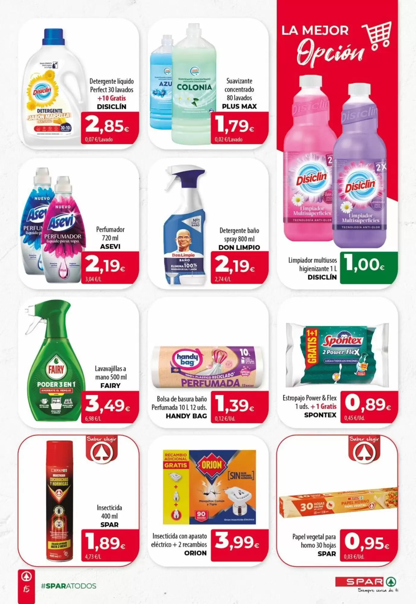 Folleto promocional de Spar válido desde el 30/07/2026 - Página 15.