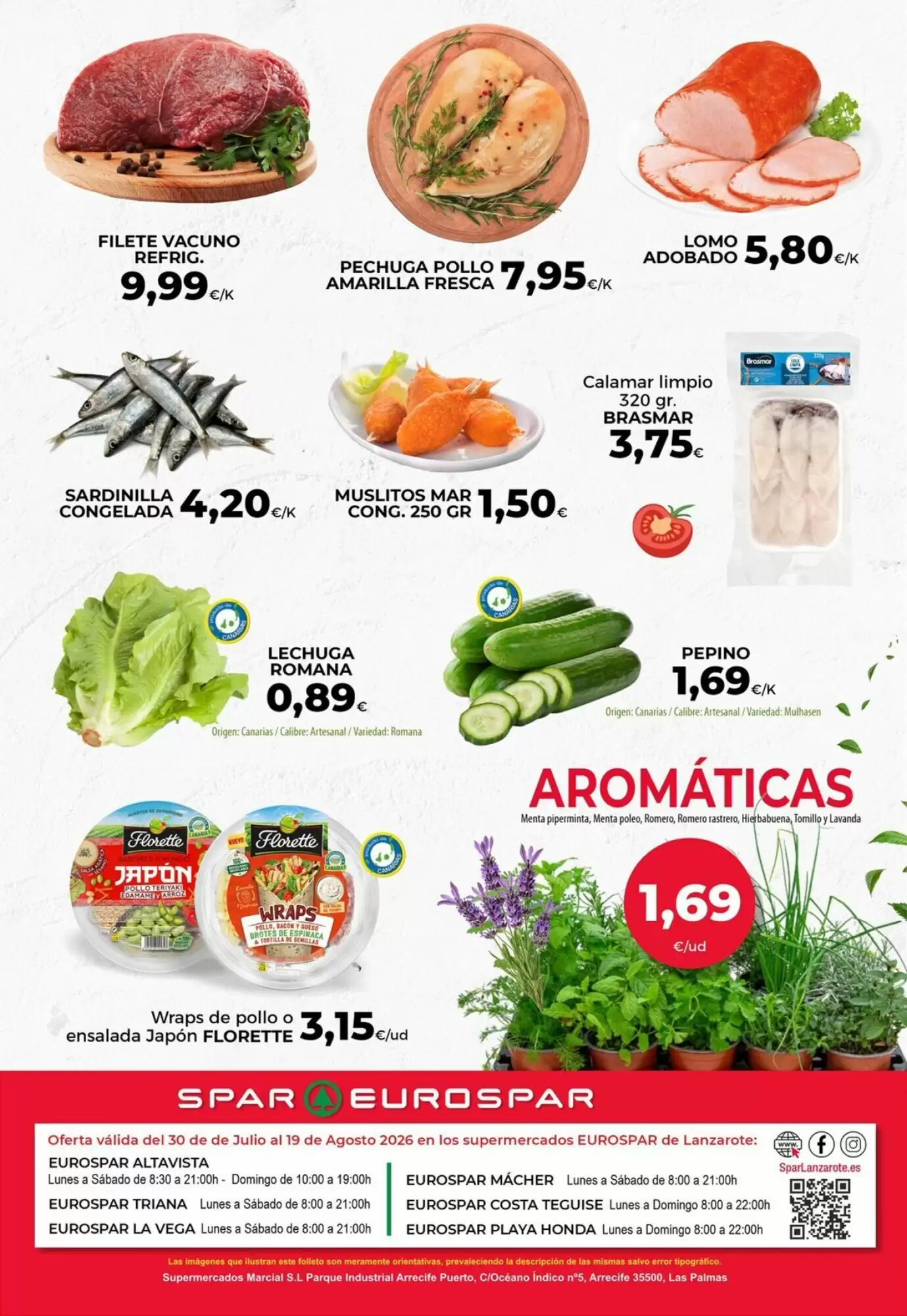 Folleto promocional de Spar válido desde el 30/07/2026 - Página 16.