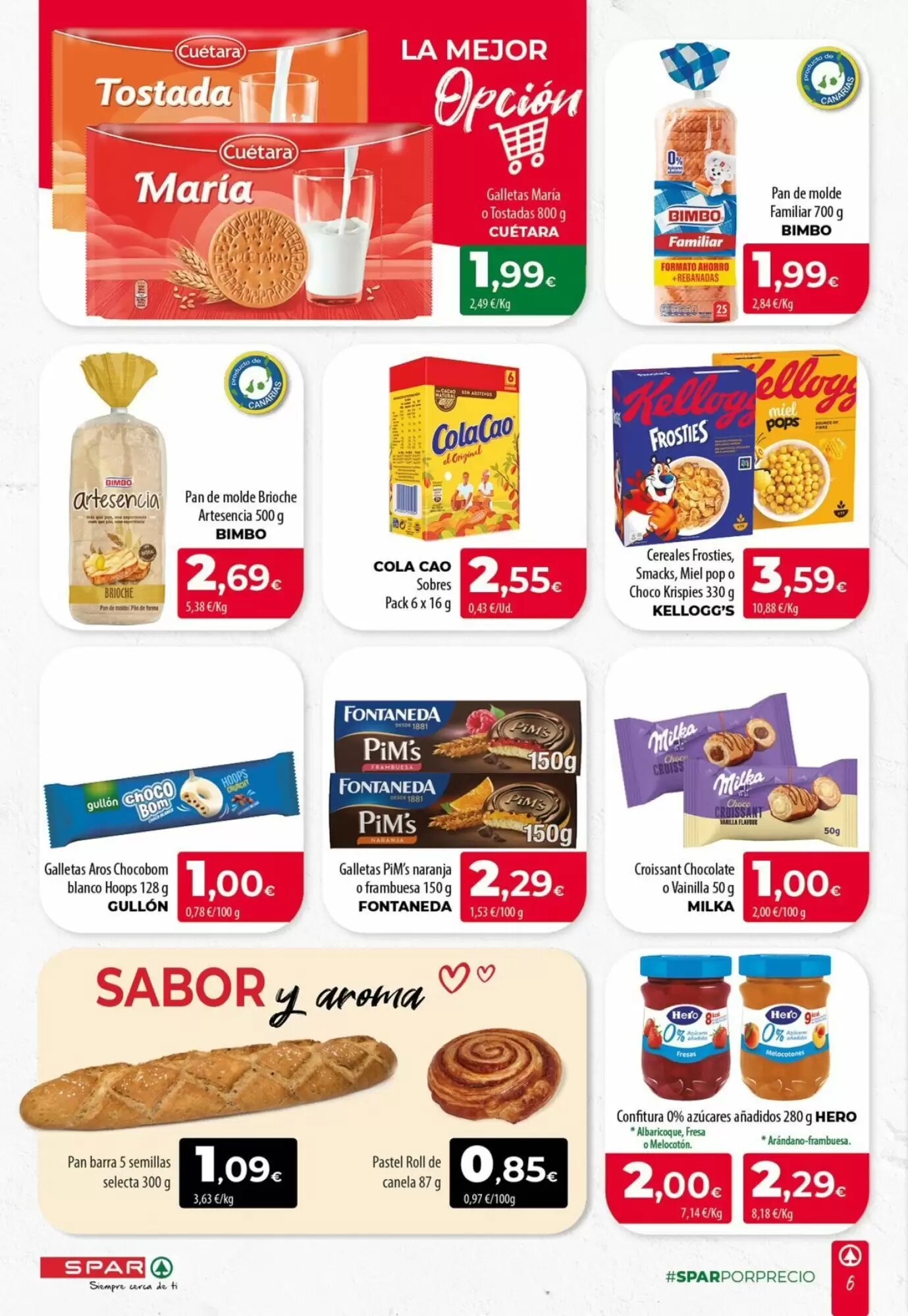Folleto promocional de Spar válido desde el 30/07/2026 - Página 6.