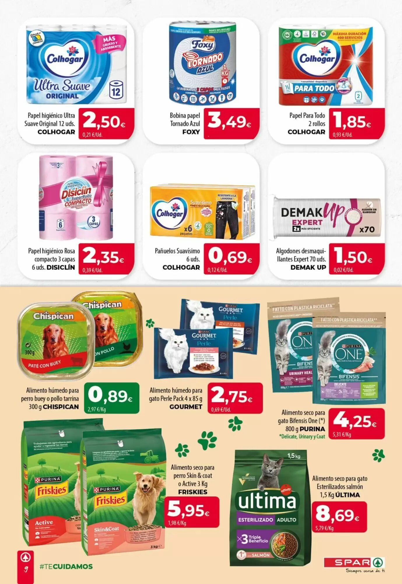 Folleto promocional de Spar válido desde el 30/07/2026 - Página 9.