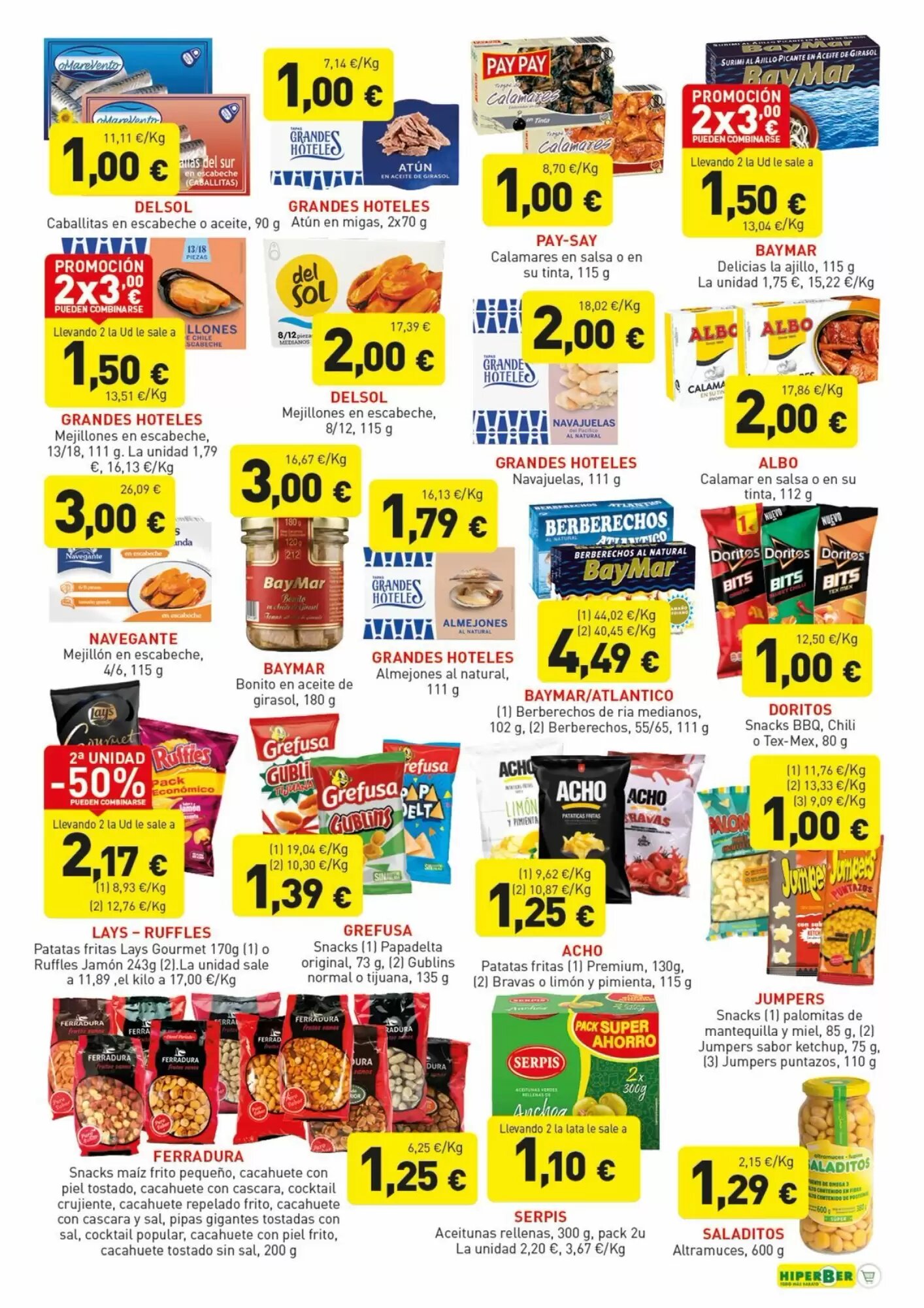 Folleto promocional de Hiperber válido desde el 30/07/2026 - Página 5.