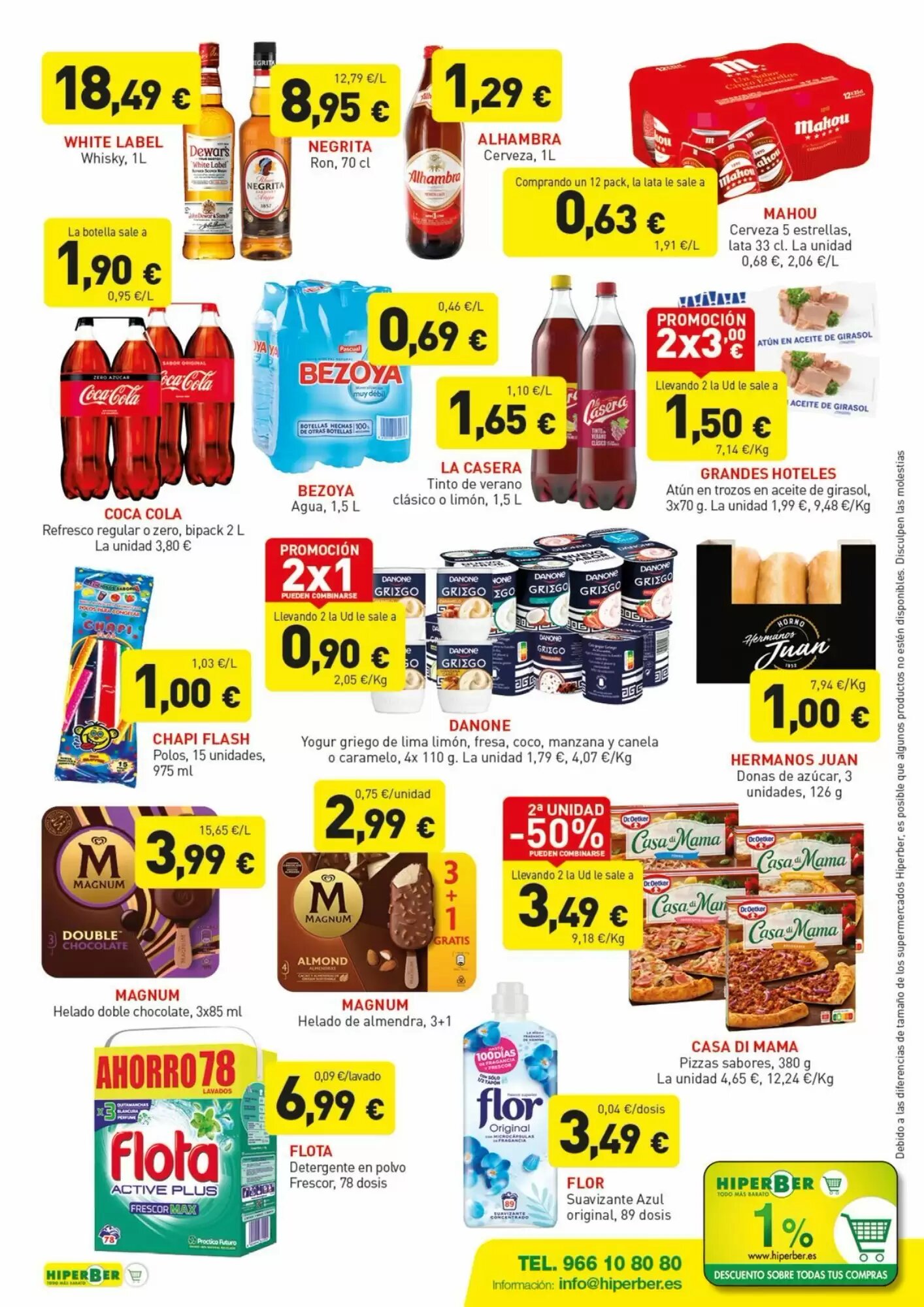 Folleto promocional de Hiperber válido desde el 30/07/2026 - Página 8.