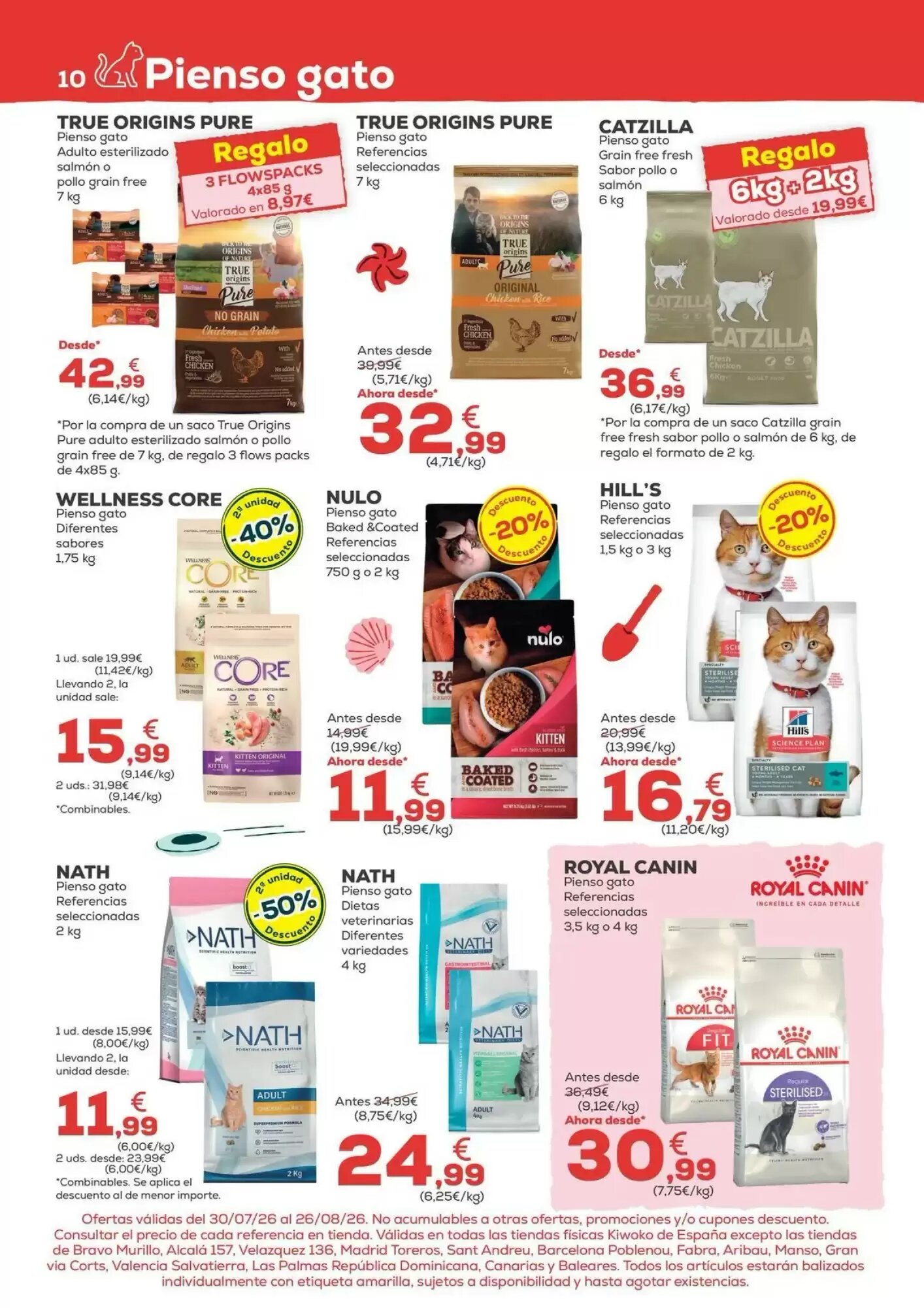 Folleto promocional de Kiwoko válido desde el 30/07/2026 - Página 10.