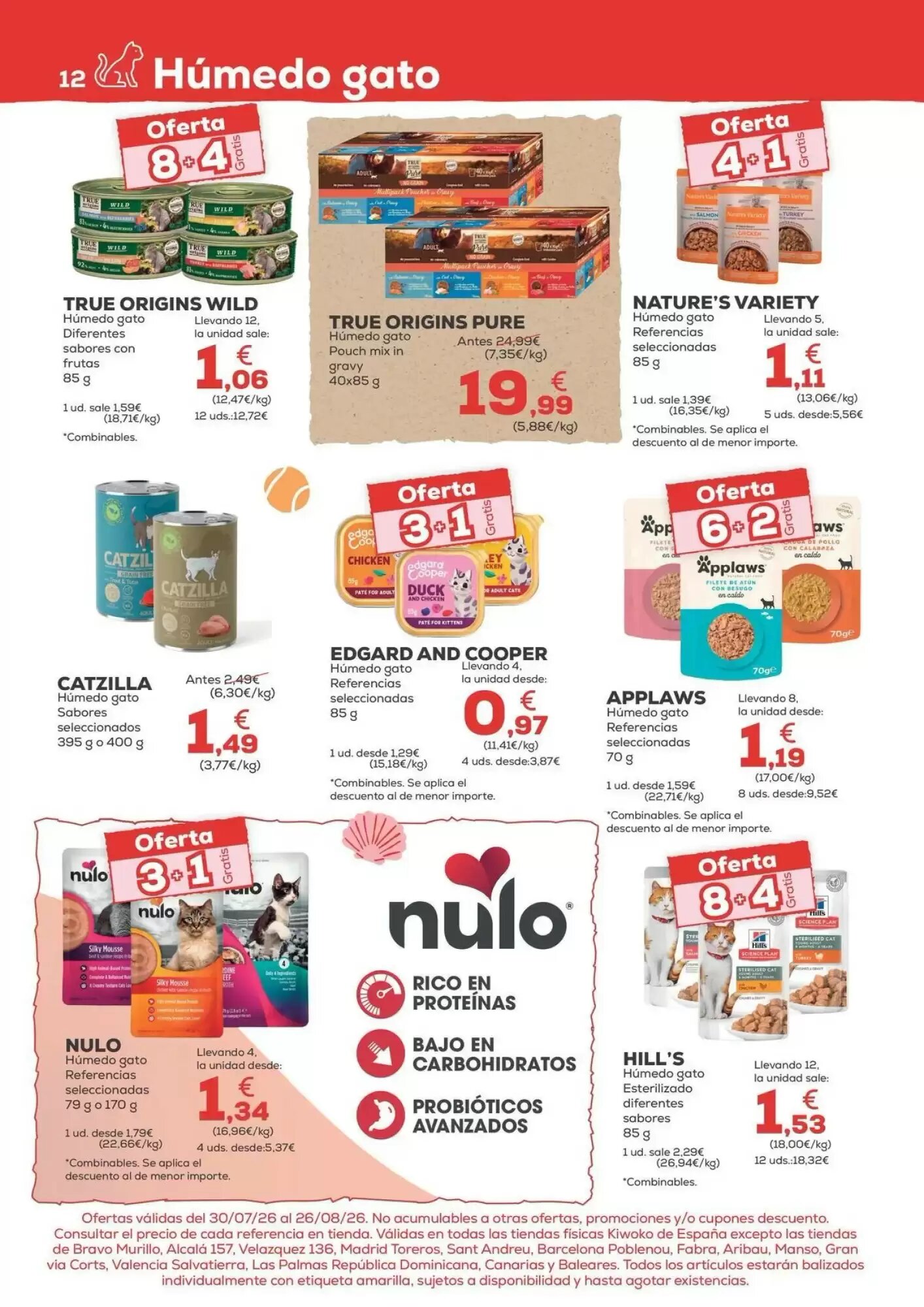 Folleto promocional de Kiwoko válido desde el 30/07/2026 - Página 12.