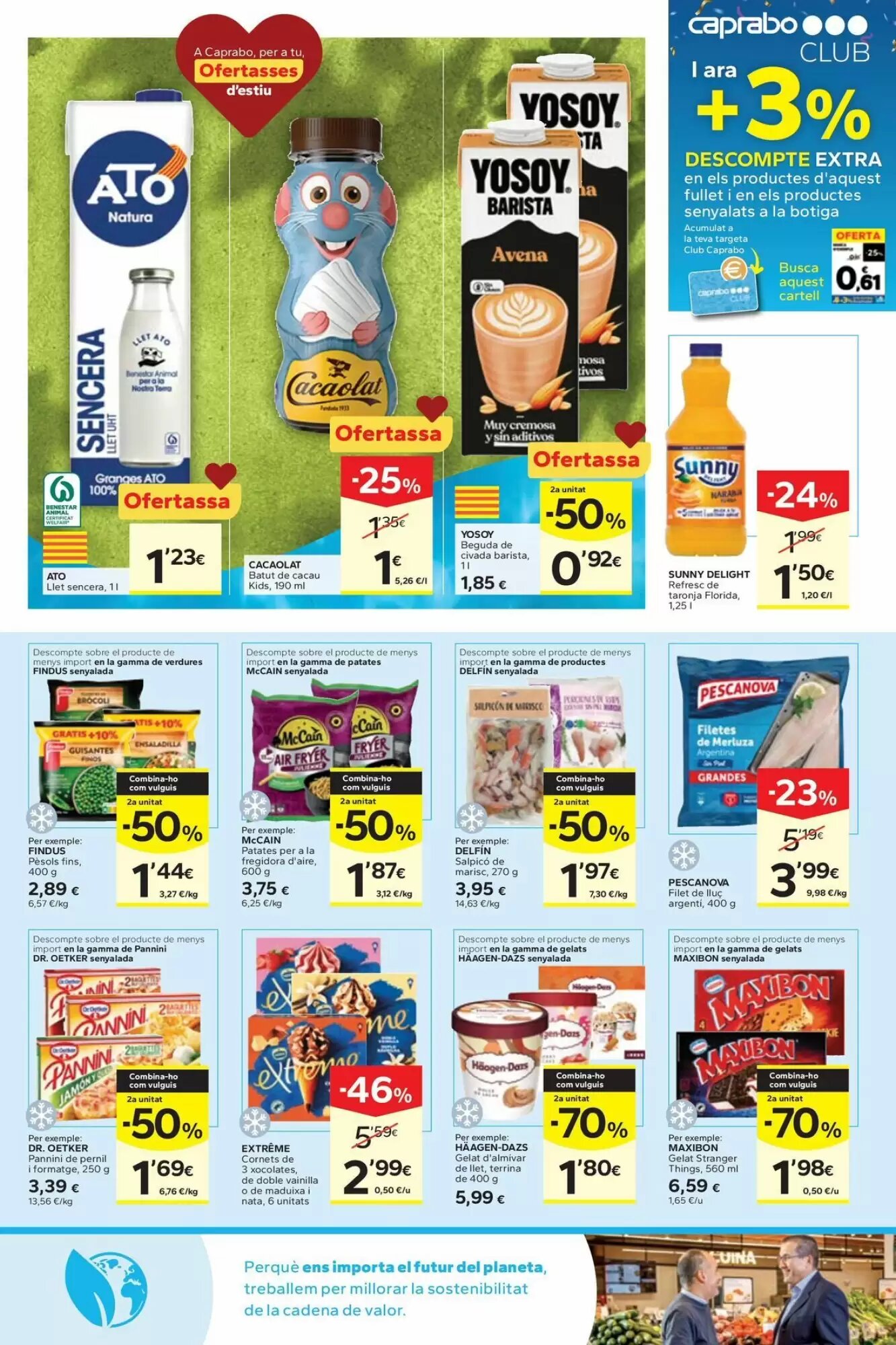 Folleto promocional de Caprabo válido desde el 30/07/2026 - Página 11.