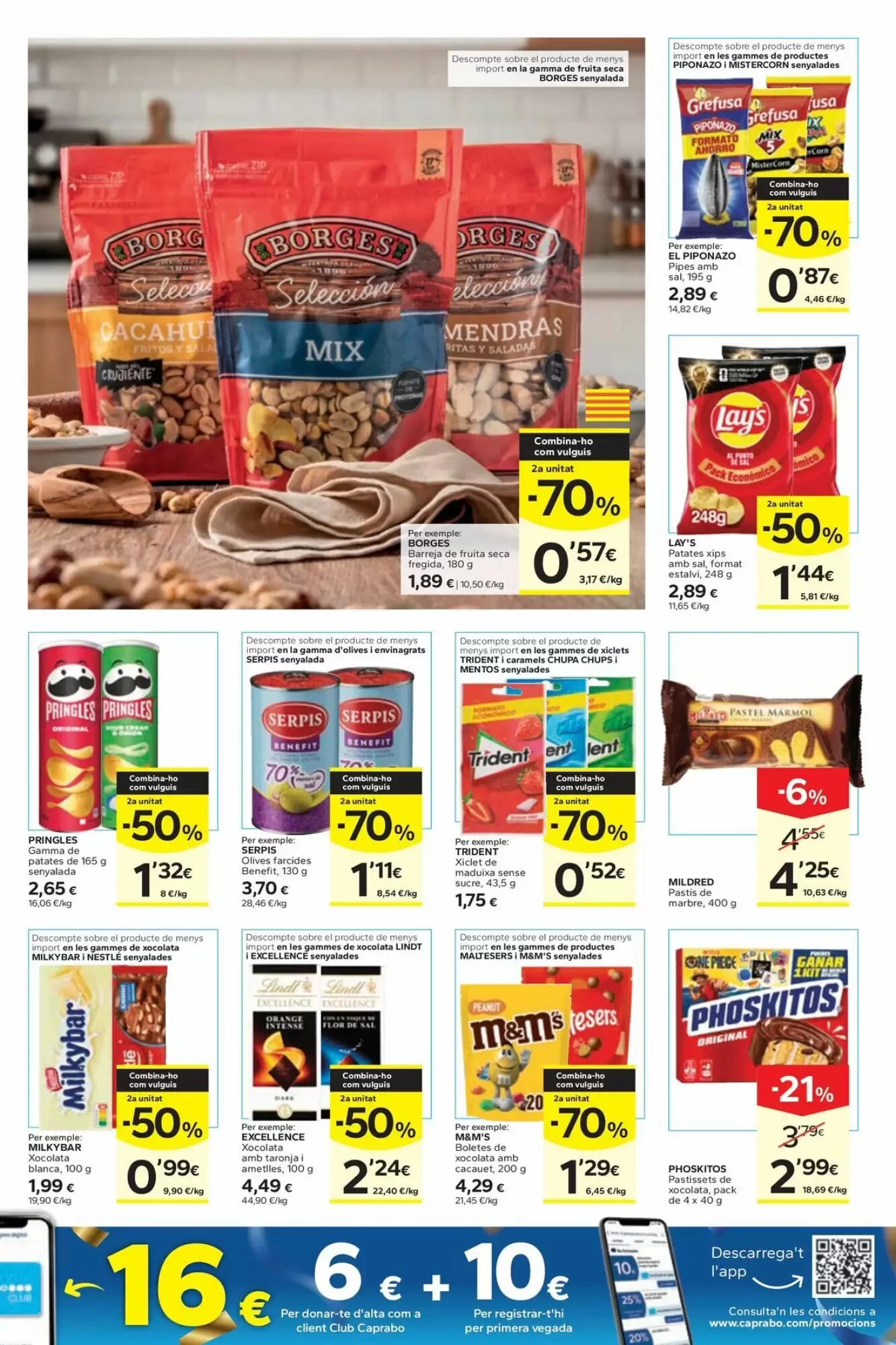 Folleto promocional de Caprabo válido desde el 30/07/2026 - Página 13.