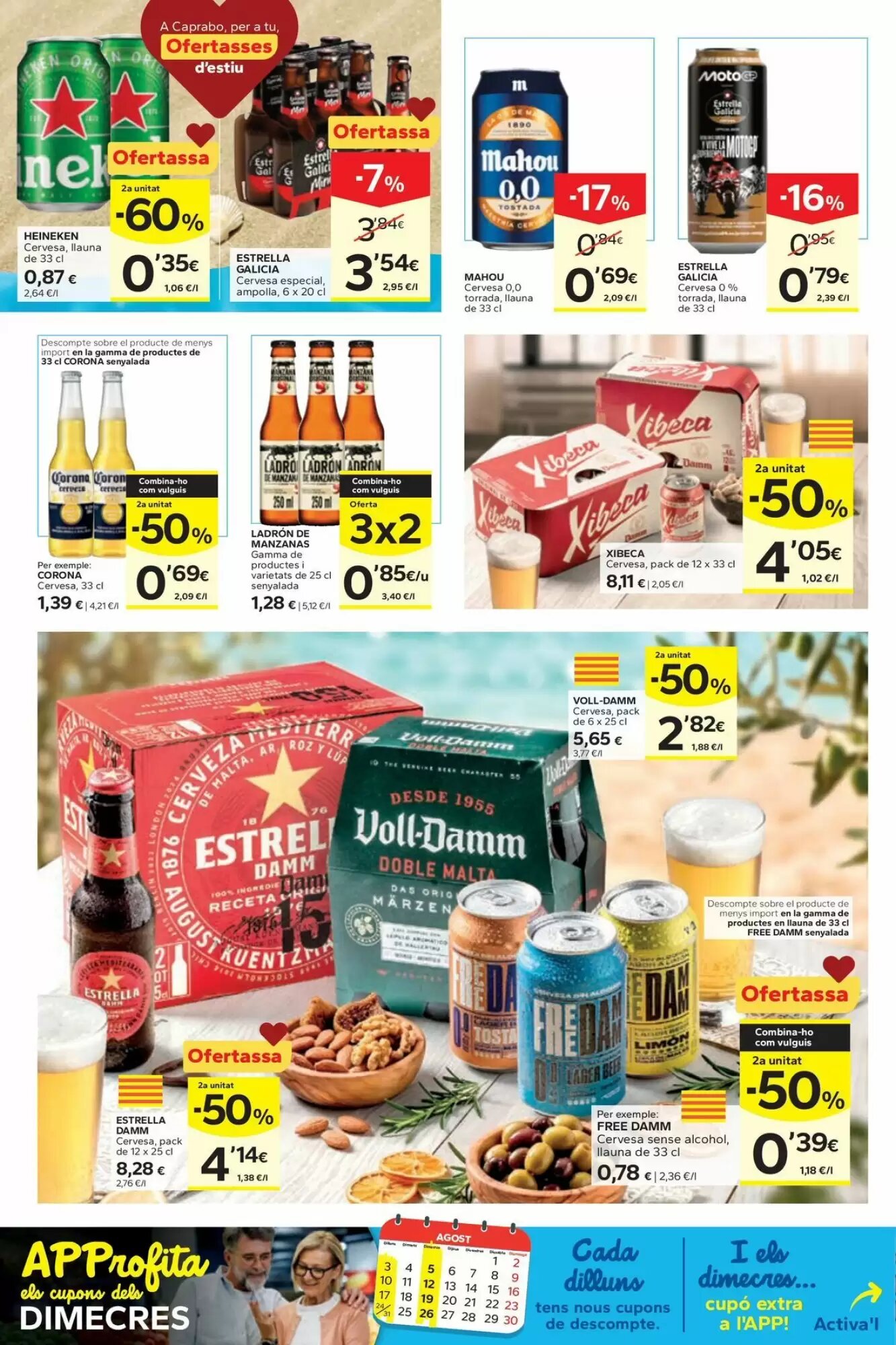 Folleto promocional de Caprabo válido desde el 30/07/2026 - Página 16.