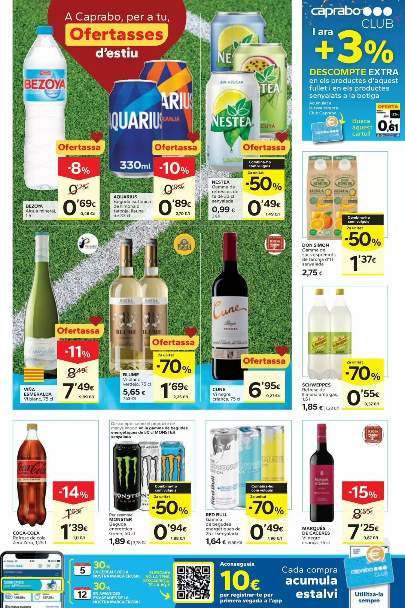 Folleto promocional de Caprabo válido desde el 30/07/2026 - Página 17.