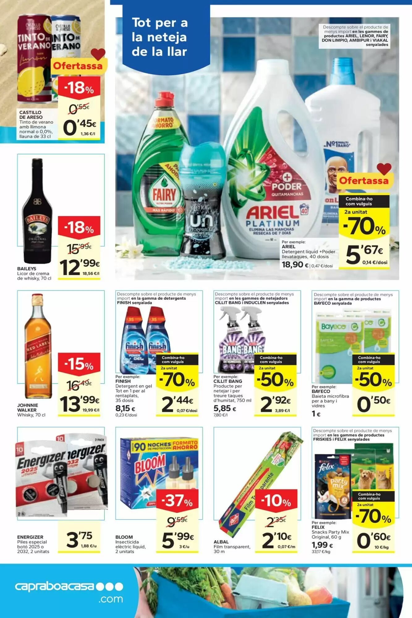 Folleto promocional de Caprabo válido desde el 30/07/2026 - Página 18.