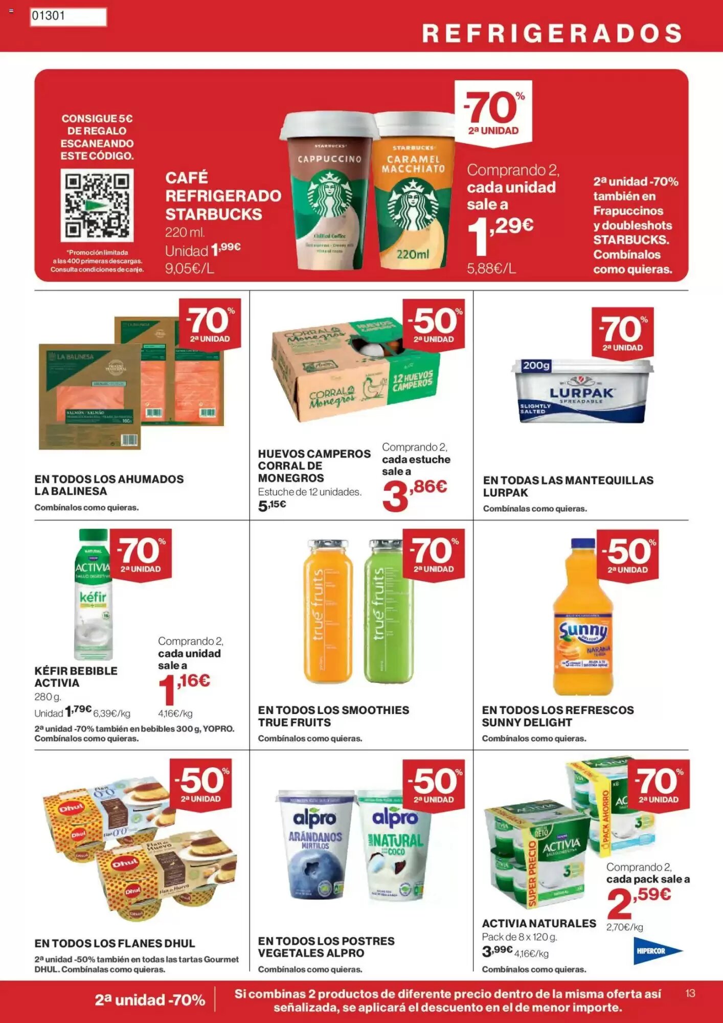Folleto promocional de Hipercor válido desde el 30/07/2026 - Página 13.