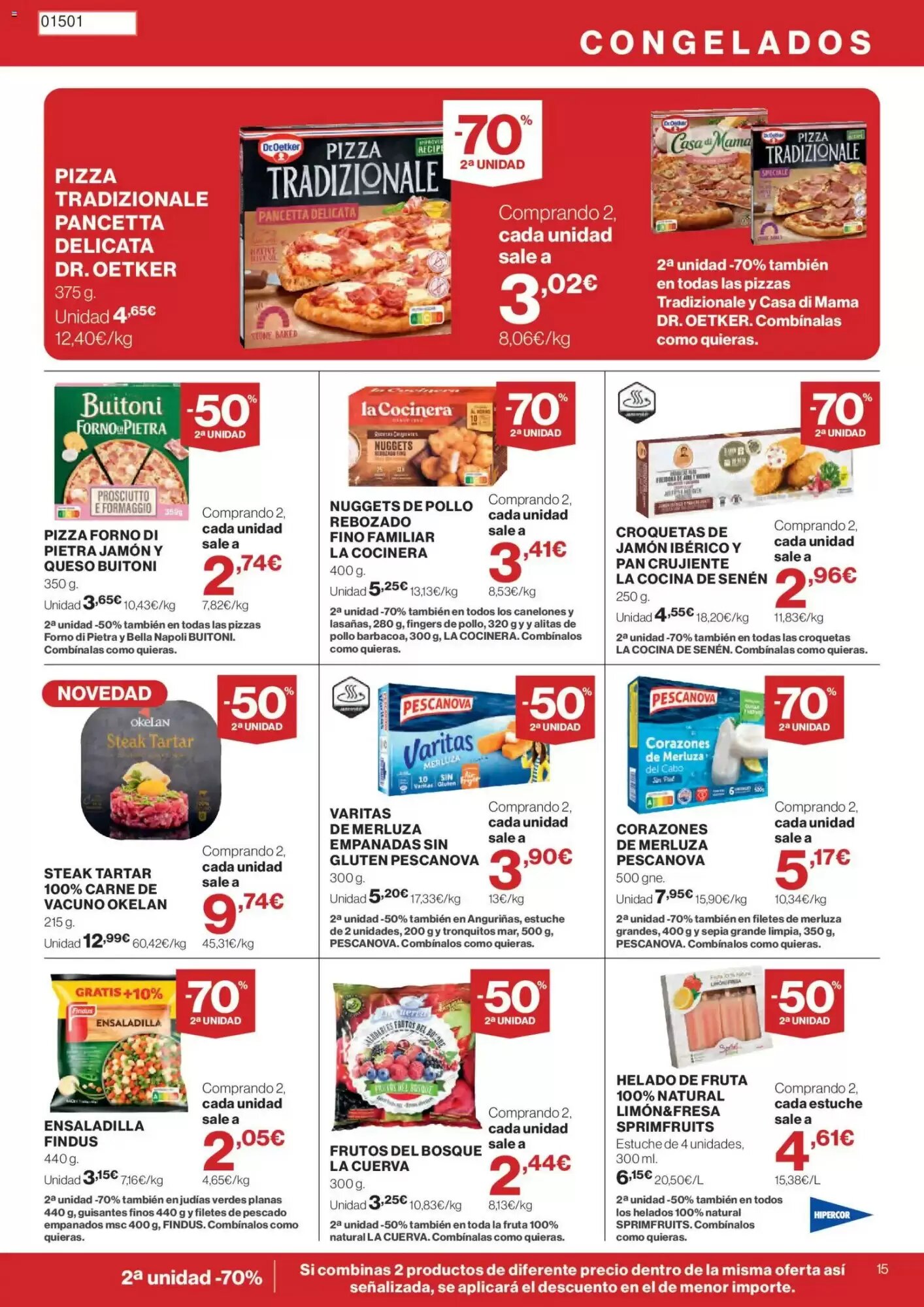 Folleto promocional de Hipercor válido desde el 30/07/2026 - Página 15.
