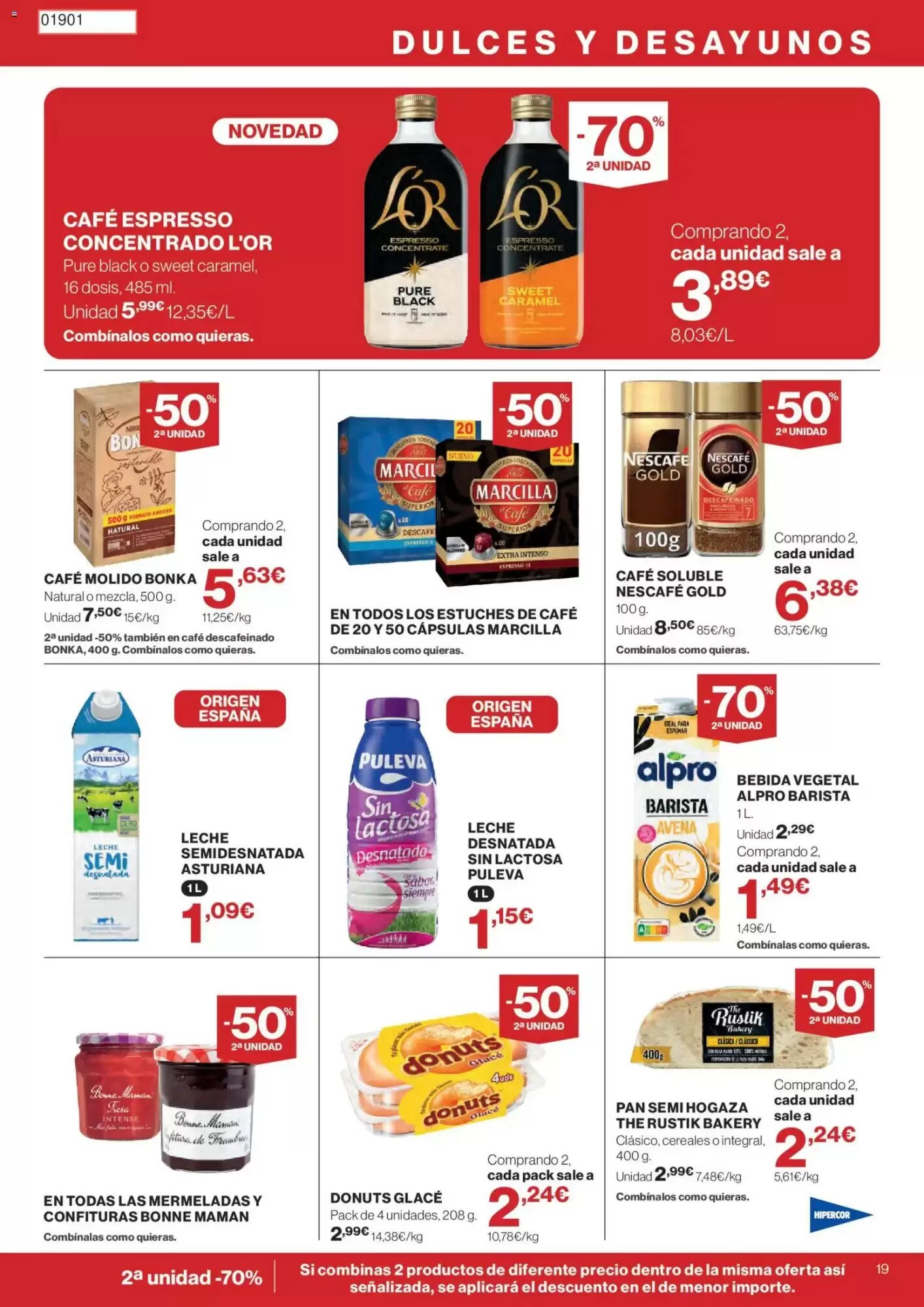 Folleto promocional de Hipercor válido desde el 30/07/2026 - Página 19.