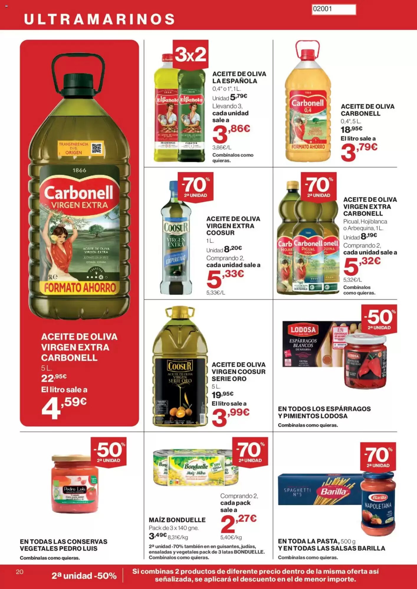 Folleto promocional de Hipercor válido desde el 30/07/2026 - Página 20.