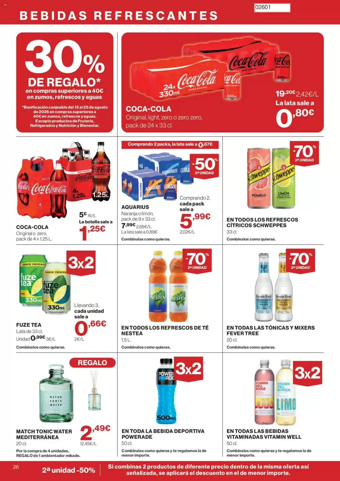 Folleto promocional de Hipercor válido desde el 30/07/2026 - Página 26.
