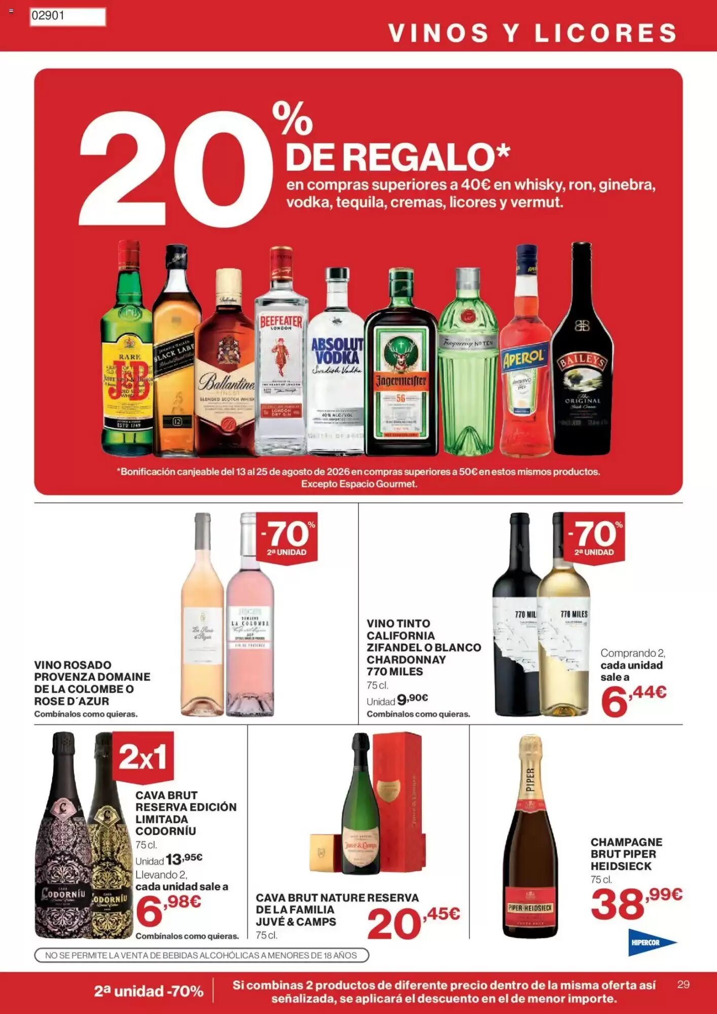 Folleto promocional de Hipercor válido desde el 30/07/2026 - Página 29.