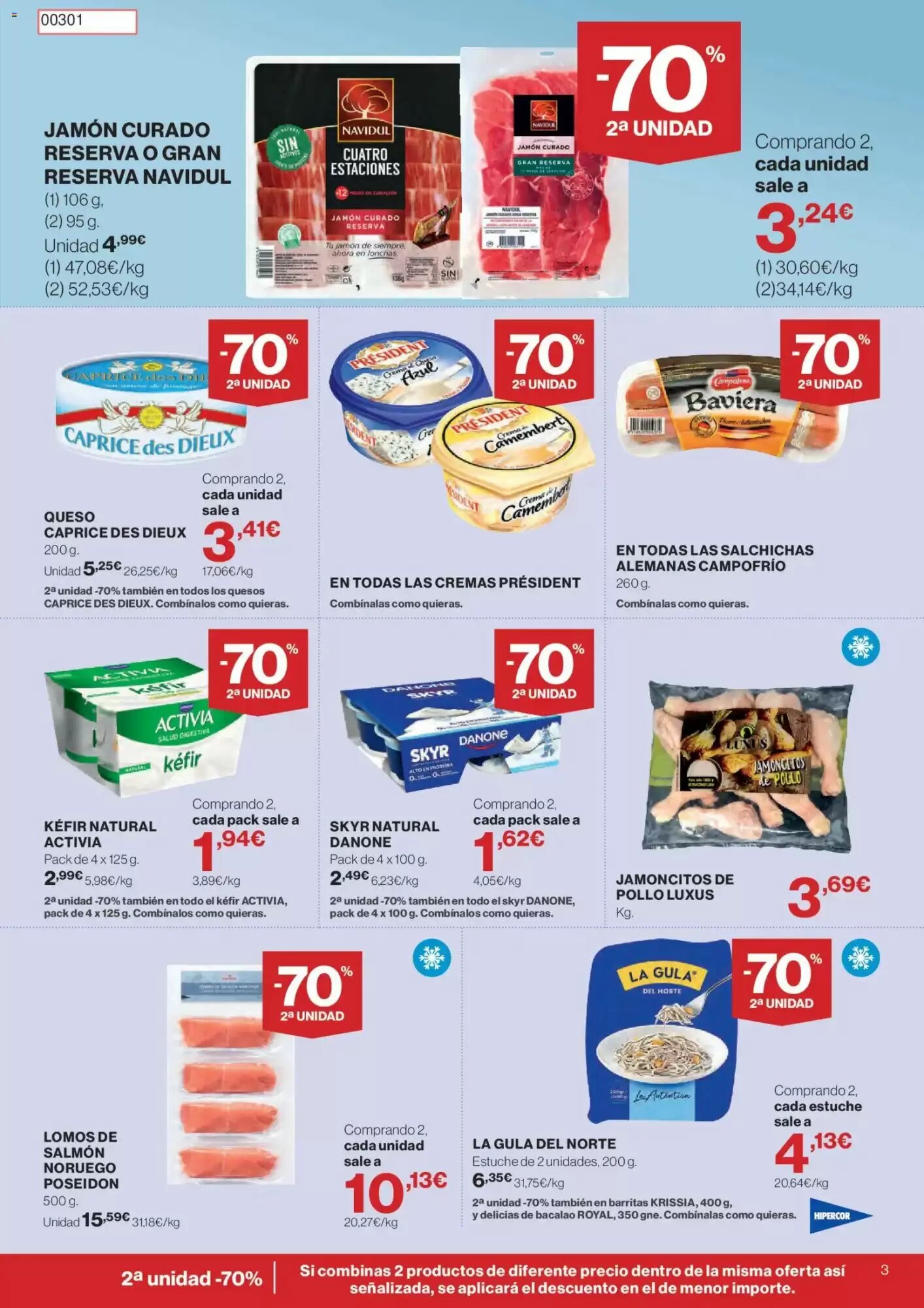 Folleto promocional de Hipercor válido desde el 30/07/2026 - Página 3.