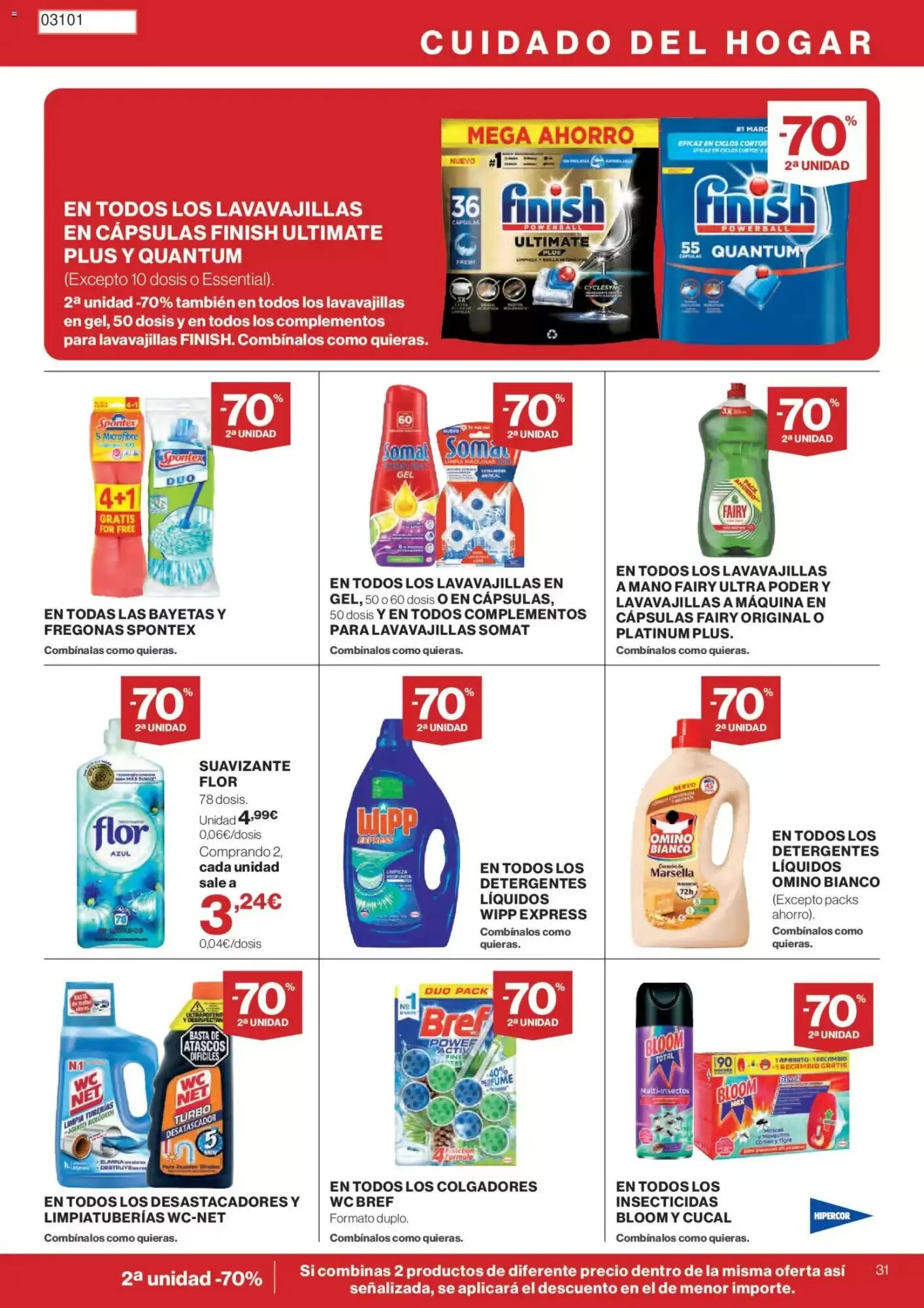 Folleto promocional de Hipercor válido desde el 30/07/2026 - Página 31.
