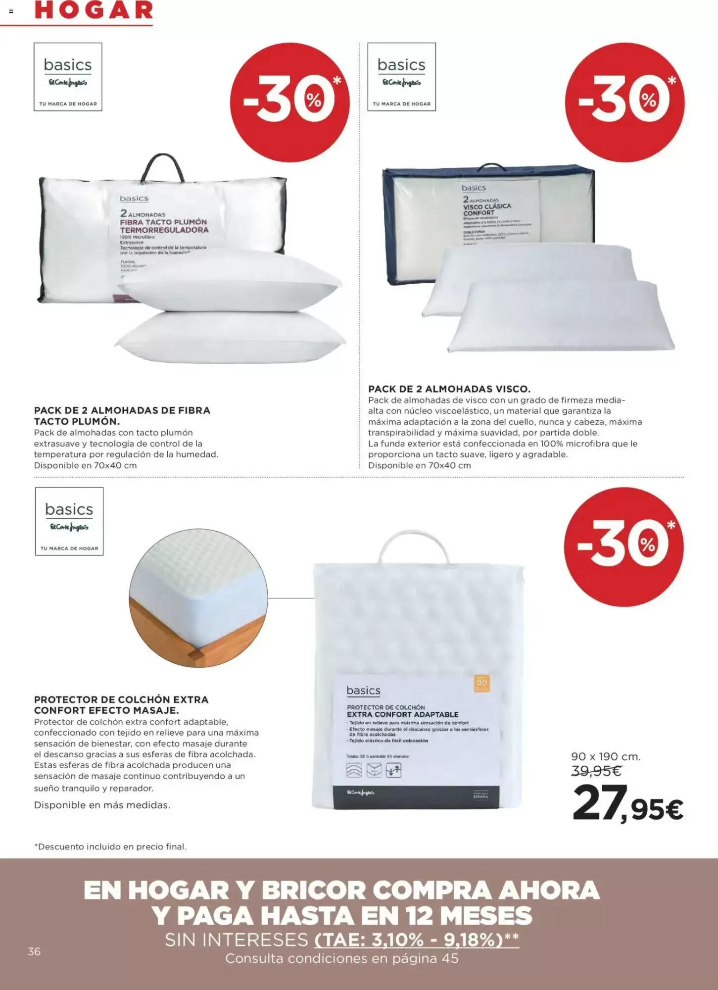 Folleto promocional de Hipercor válido desde el 30/07/2026 - Página 36.