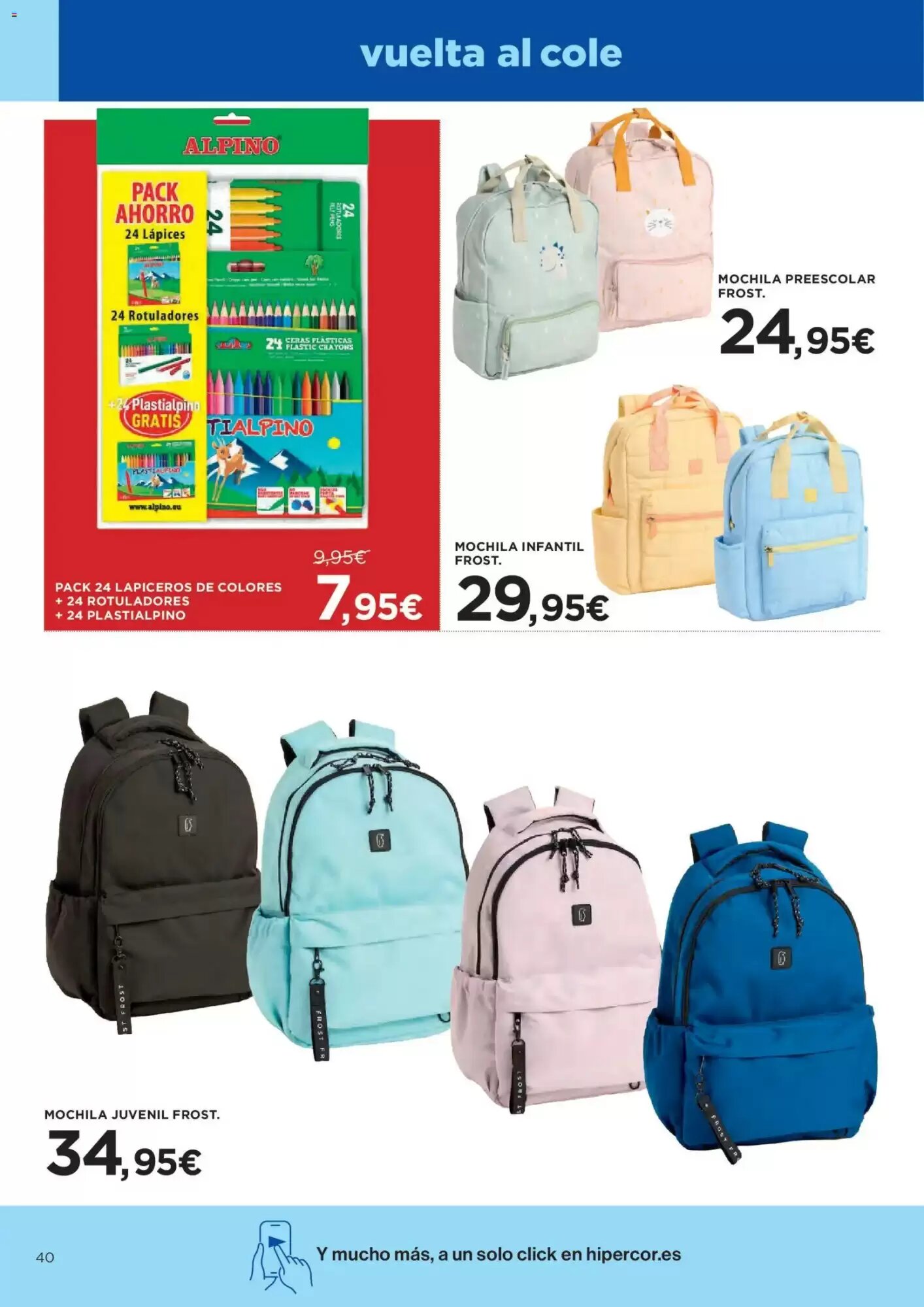 Folleto promocional de Hipercor válido desde el 30/07/2026 - Página 40.
