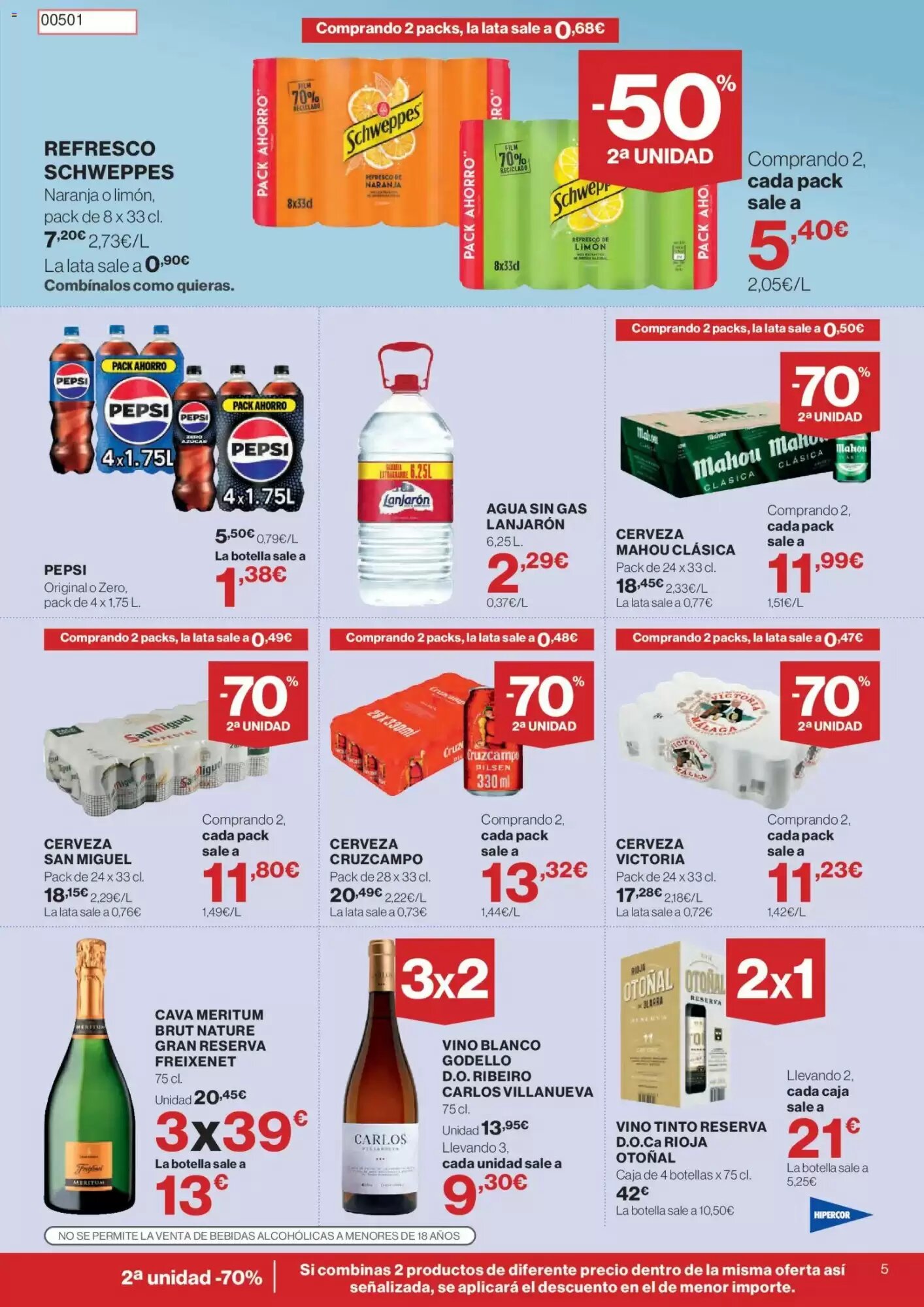 Folleto promocional de Hipercor válido desde el 30/07/2026 - Página 5.
