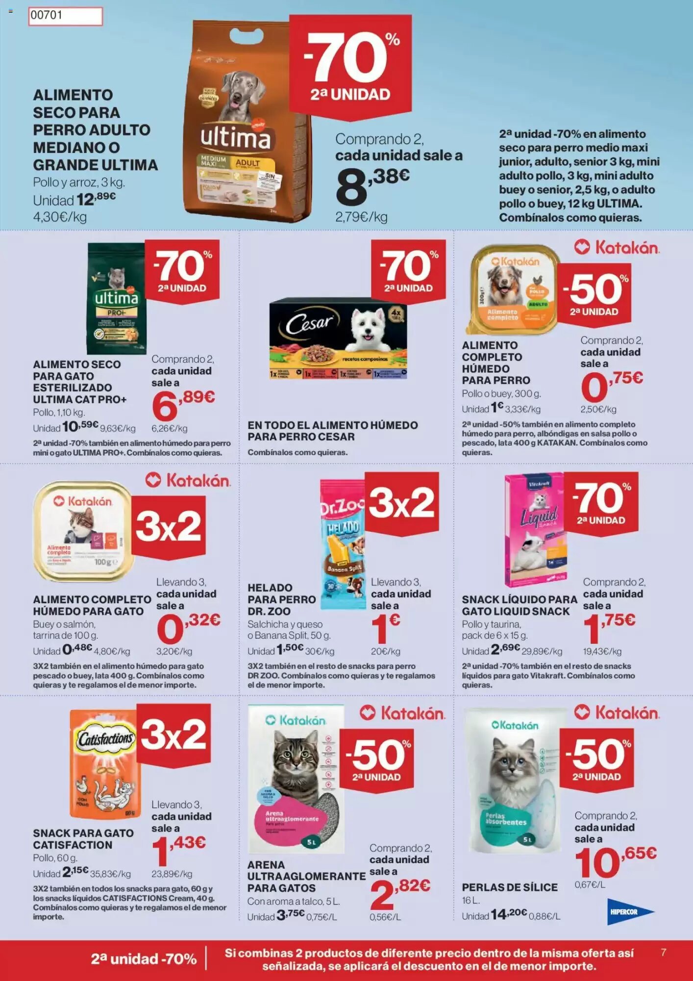 Folleto promocional de Hipercor válido desde el 30/07/2026 - Página 7.