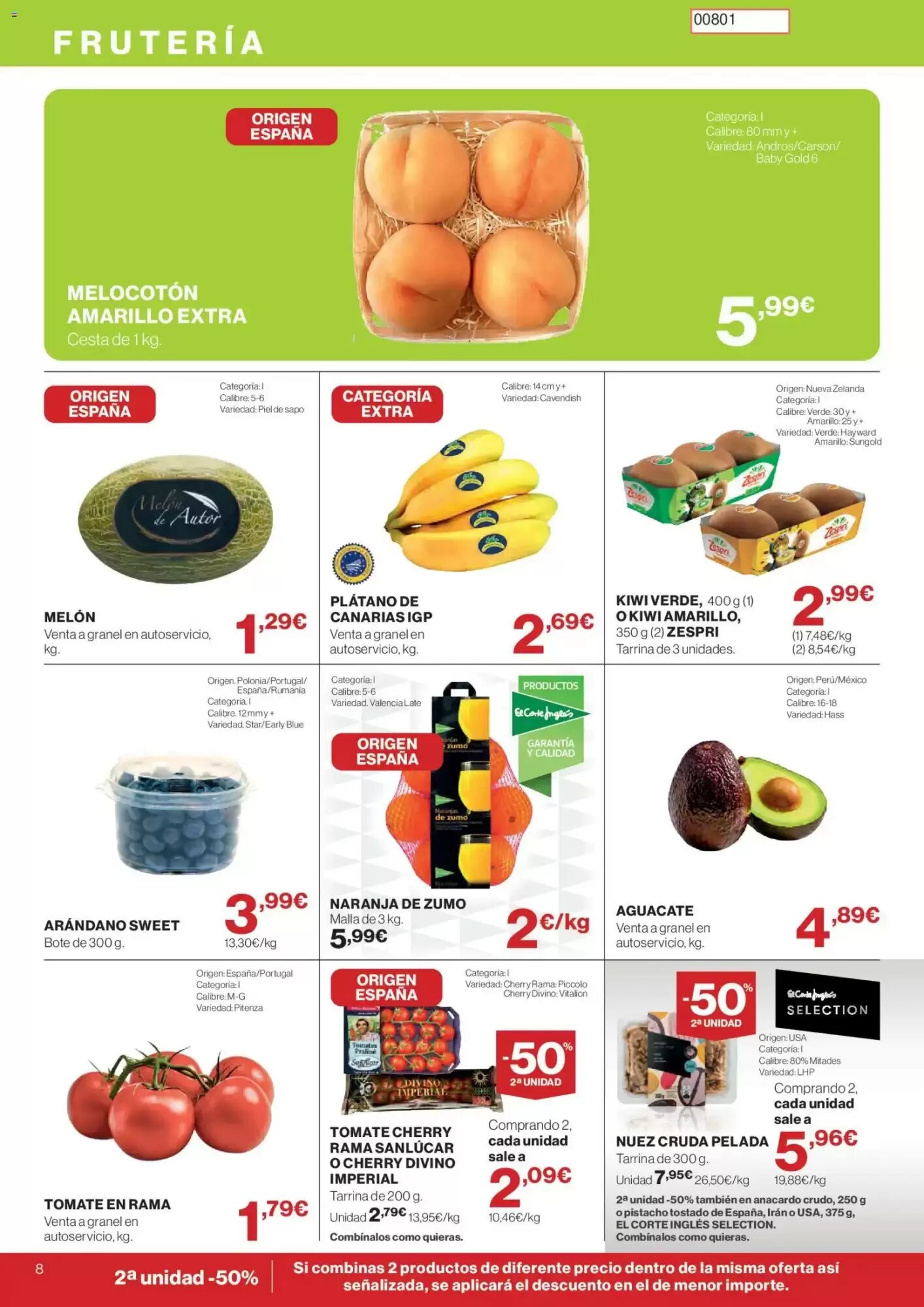 Folleto promocional de Hipercor válido desde el 30/07/2026 - Página 8.