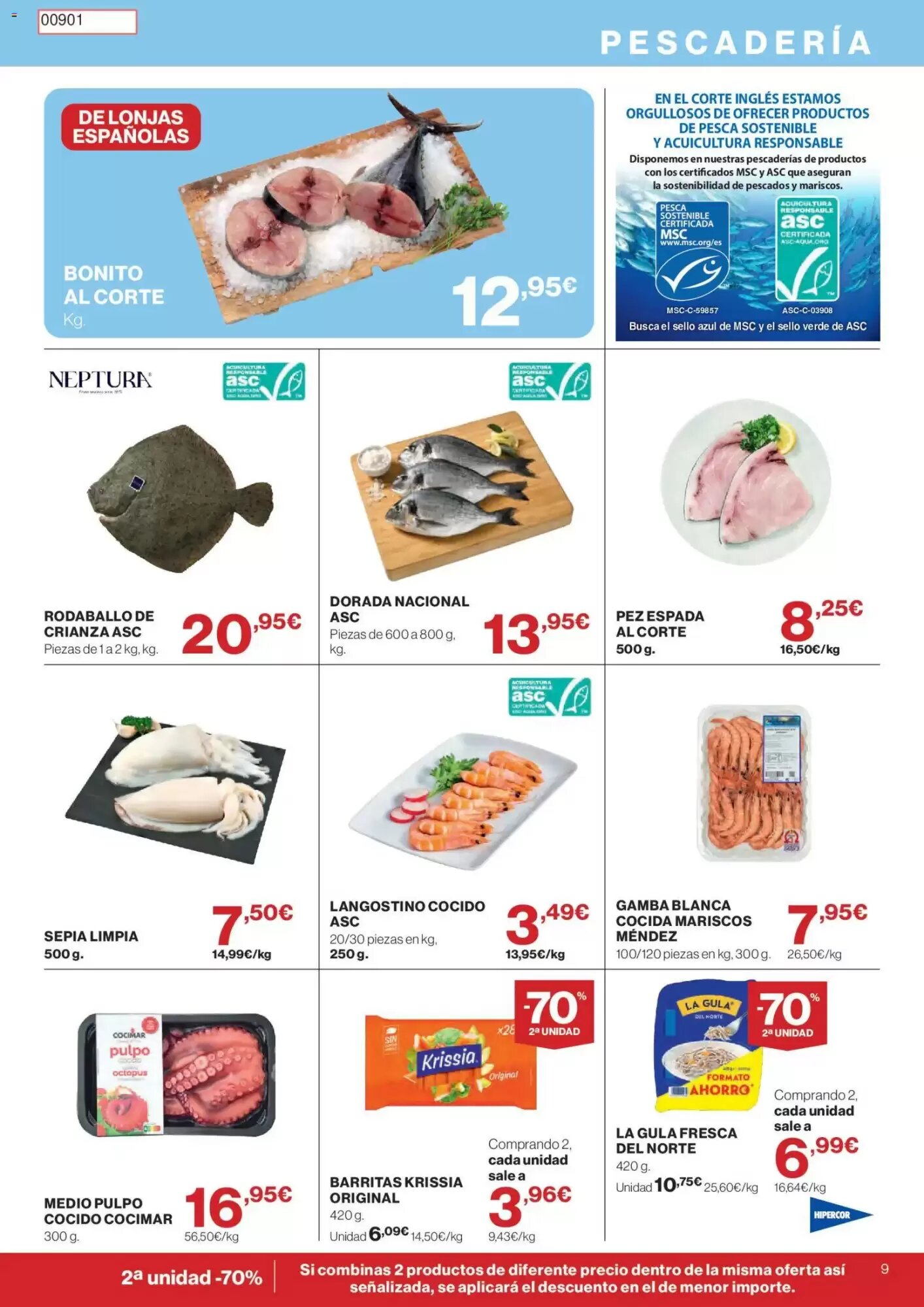 Folleto promocional de Hipercor válido desde el 30/07/2026 - Página 9.