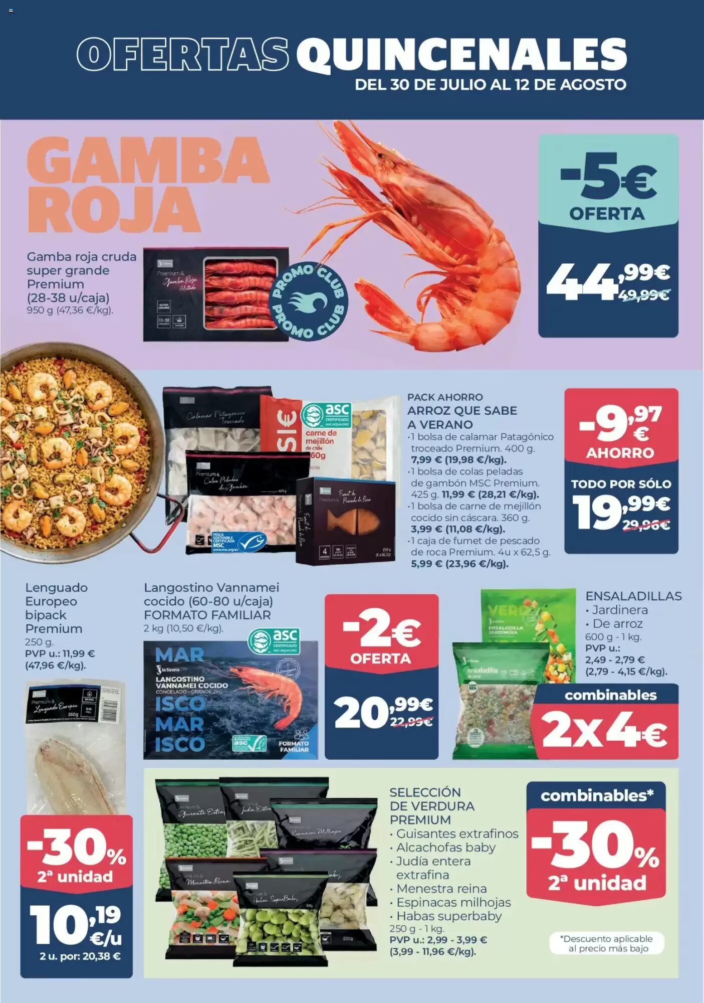 Folleto promocional de La Sirena válido desde el 30/07/2026 - Página 4.