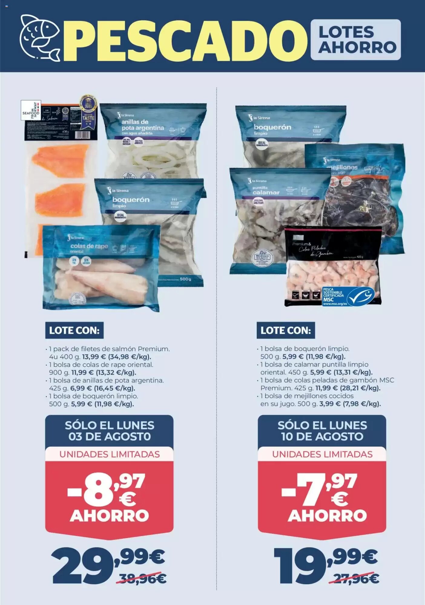 Folleto promocional de La Sirena válido desde el 30/07/2026 - Página 9.